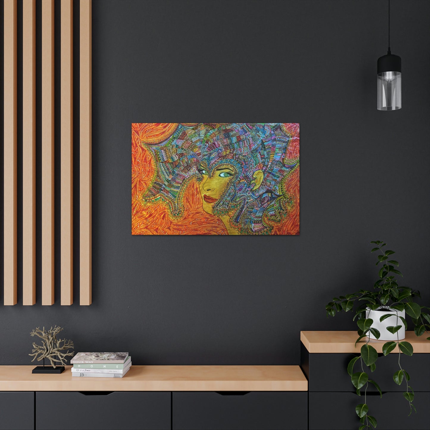 Queen, Fashion, Abstract, Surreal, Friendship, Inspiration Wall Art
