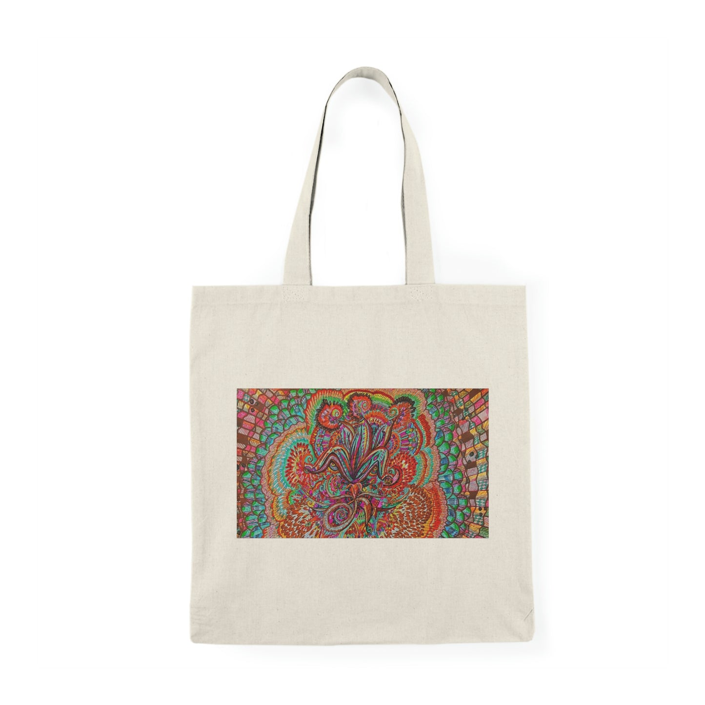 Abstract, Surreal Natural Tote Bag, Aesthetic Canvas Bag Shopping Bag, Birthday Gift Bag, Bridal Gift Tote Bag, Library Bag.