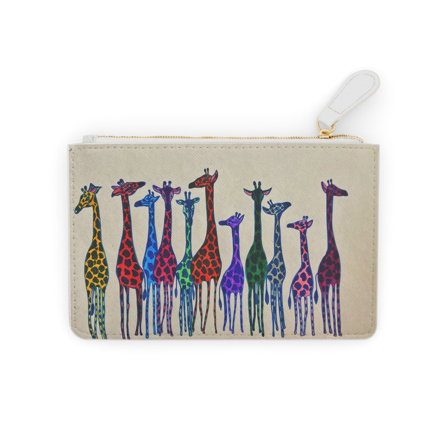 Abstract Surreal Giraffe Mini Clutch Bag, Bridal Clutch Purse, Designer Party Clutch, Modern Evening Clutch, Wristlet Wallet for women, Evening Clutch Purse, gifts for her, gifts for bridesmaids, Bag, Bagging