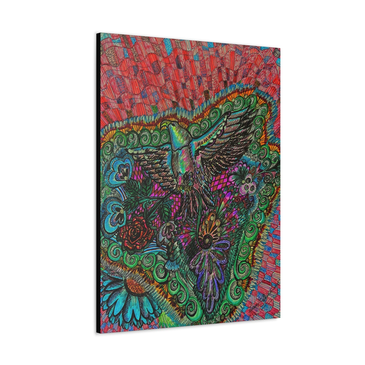 Bird Fashion, Abstract, Surreal, Friendship, Inspiration Wall Art