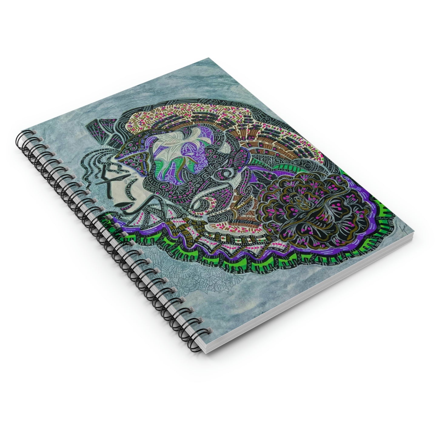 Surreal, Abstract, Spiritual Guide Spiral Notebook - Ruled Line