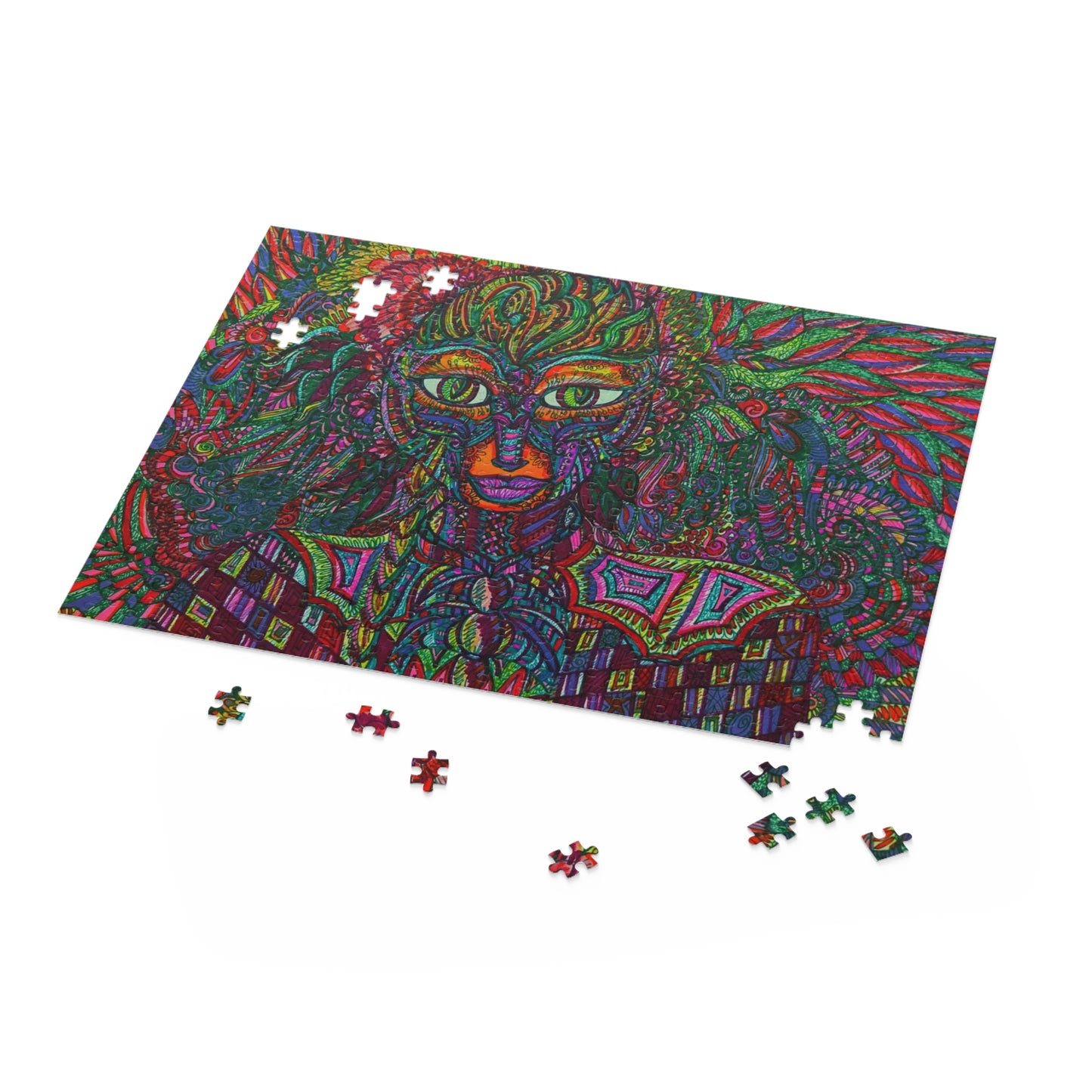 Abstract, Surreal Hidden Angel Puzzle (120, 252, 500-Piece)JigSaw Puzzle, Birthday Gift, Gifts For Bridesmaids