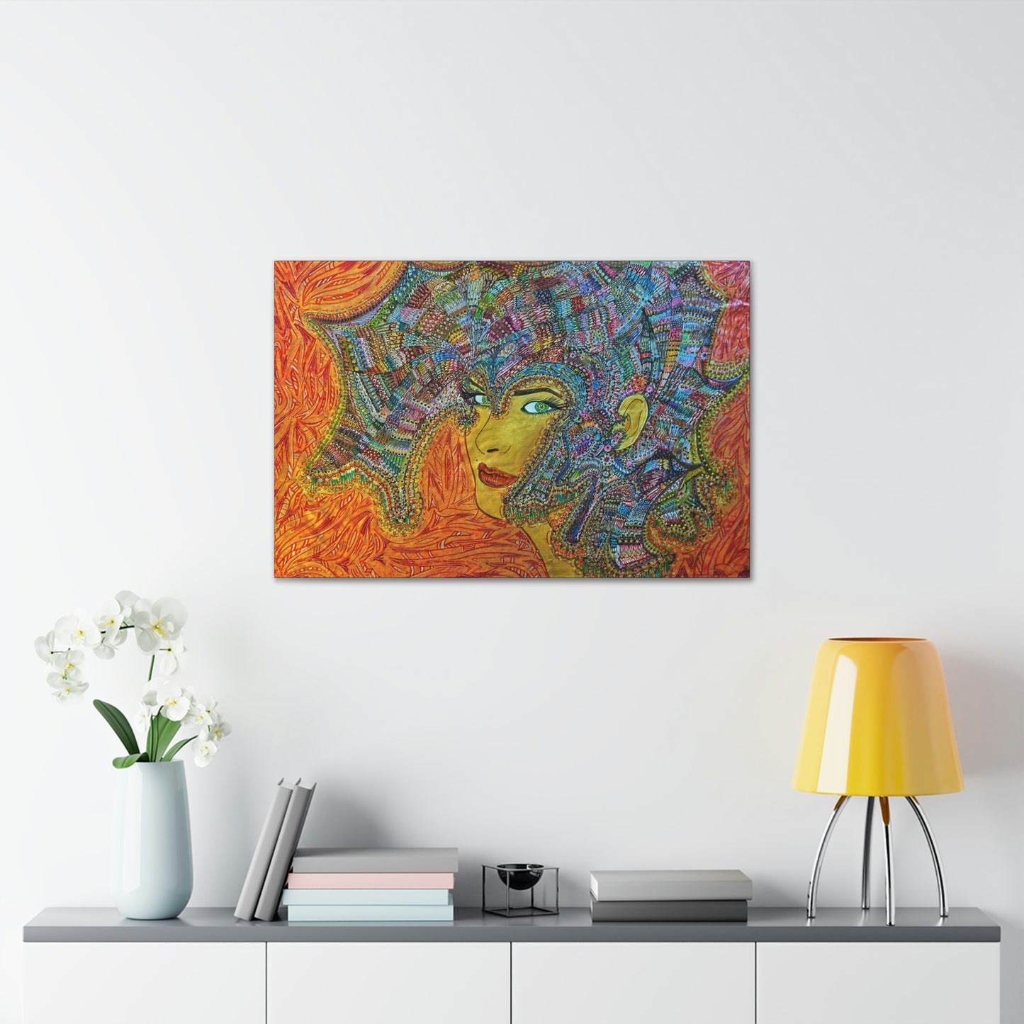 Queen, Fashion, Abstract, Surreal, Friendship, Inspiration Wall Art