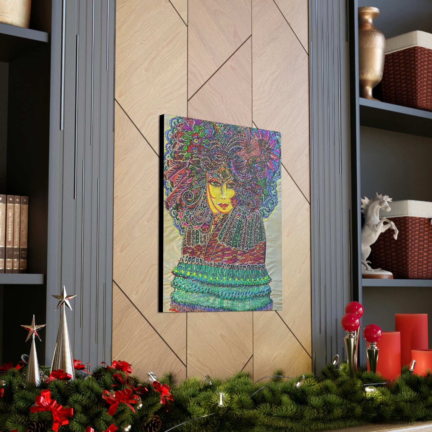 Fashion, Abstract, Surreal Woman, Friendship, Inspiration Wall Art