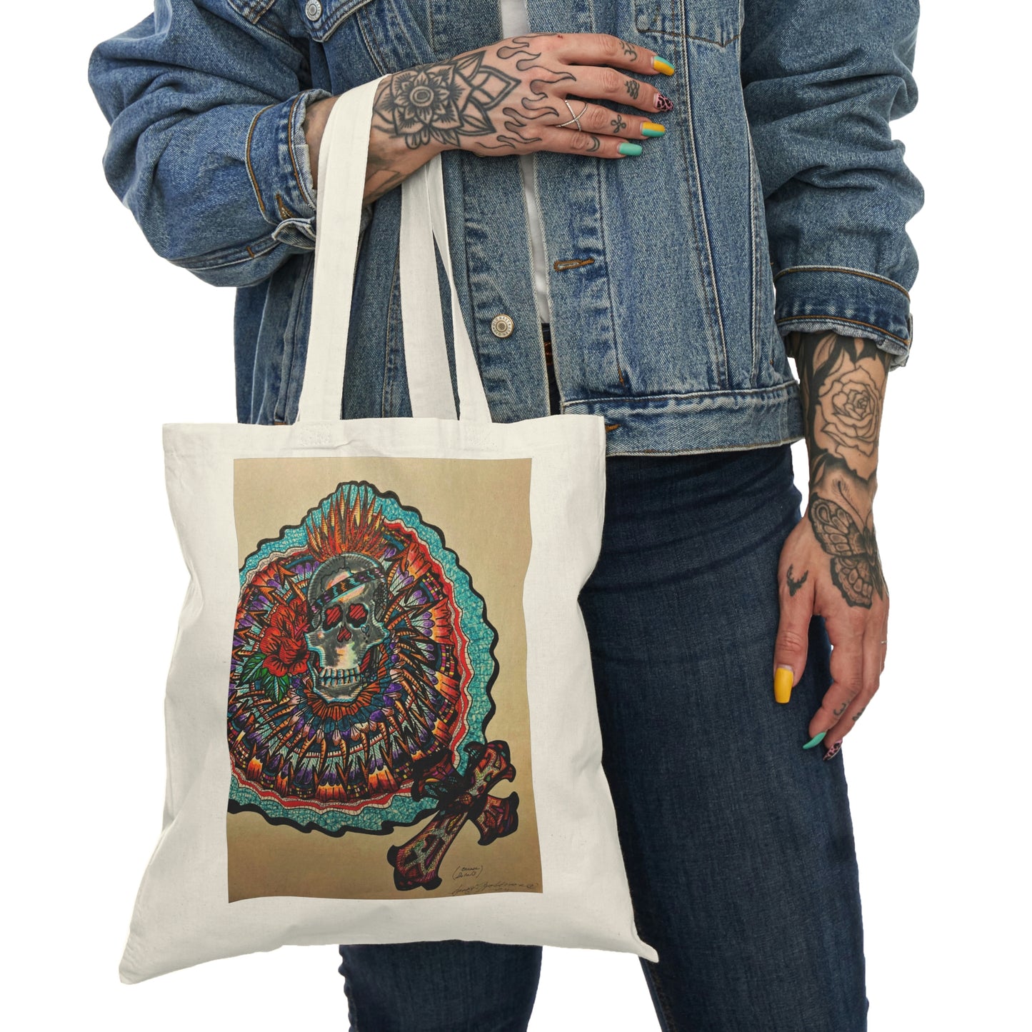 Abstract, Surreal Flower Natural Tote Bag, Aesthetic Canvas Bag Shopping Bag, Birthday Gift Bag, Bridal Gift Tote Bag, Library Bag.