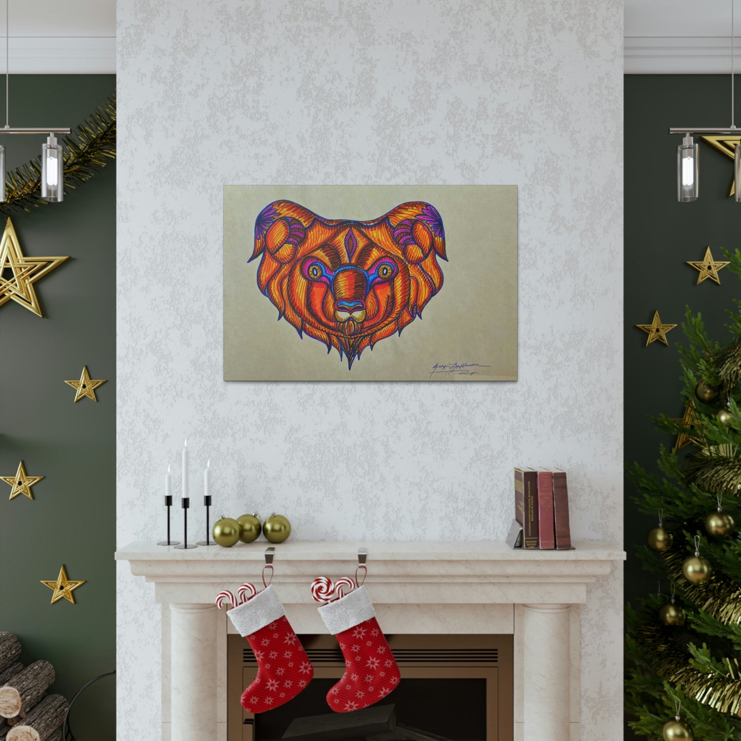 Mystical Creature Fashion, Abstract, Surreal, Friendship, Inspiration Wall Art