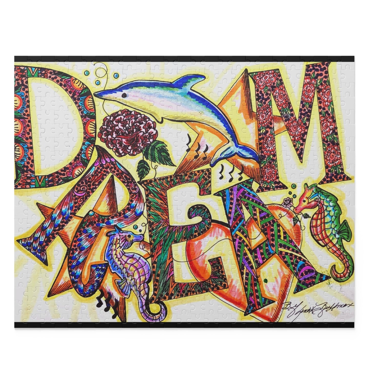 Dream Puzzle (120, 252, 500-Piece)JigSaw Puzzle, Birthday Gift, Gifts For Bridesmaids