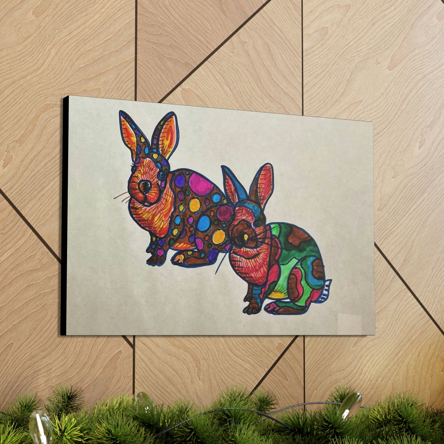 Fanatic Rabbit Fashion, Abstract, Surreal, Friendship, Inspiration Wall Art