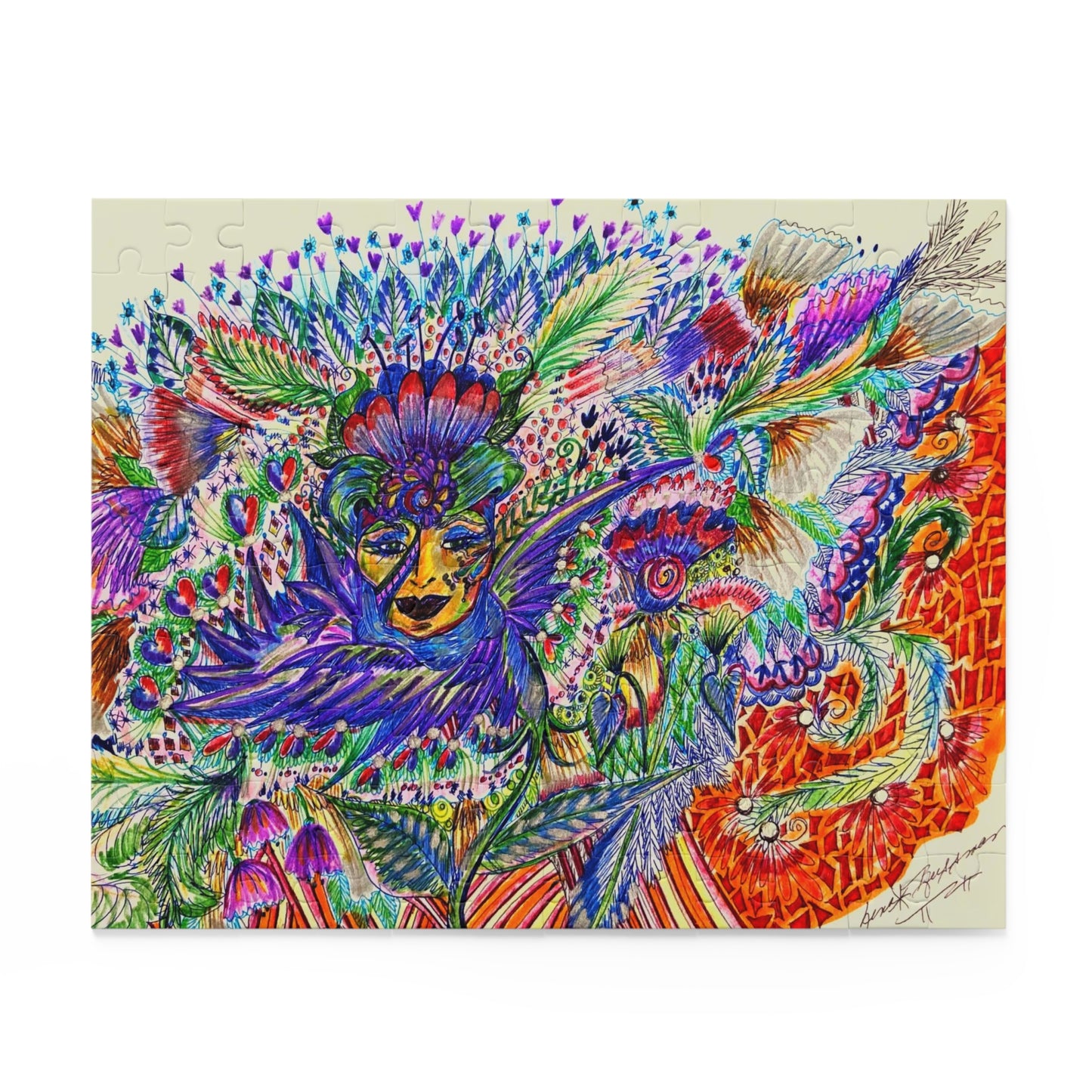 Abstract, Surreal, Mother Nature Puzzle (120, 252, 500-Piece)JigSaw Puzzle, Birthday Gift, Gifts For Bridesmaids