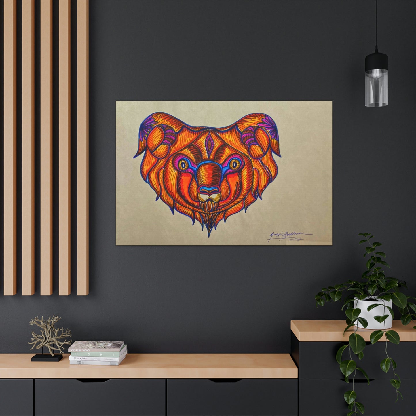 Mystical Creature Fashion, Abstract, Surreal, Friendship, Inspiration Wall Art