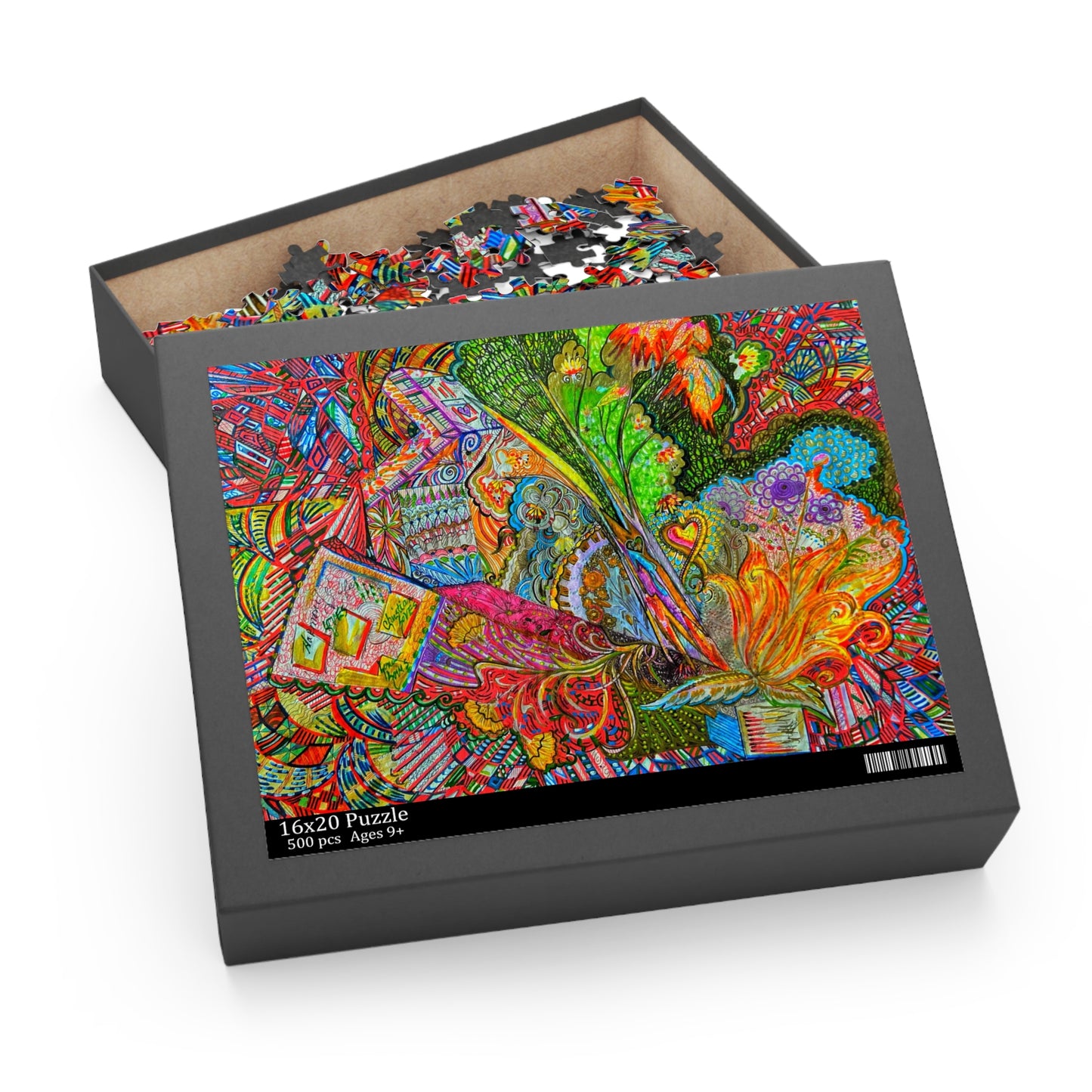 Abstract Surreal Puzzle (120, 252, 500-Piece)JigSaw Puzzle, Birthday Gift, Gifts For Bridesmaids