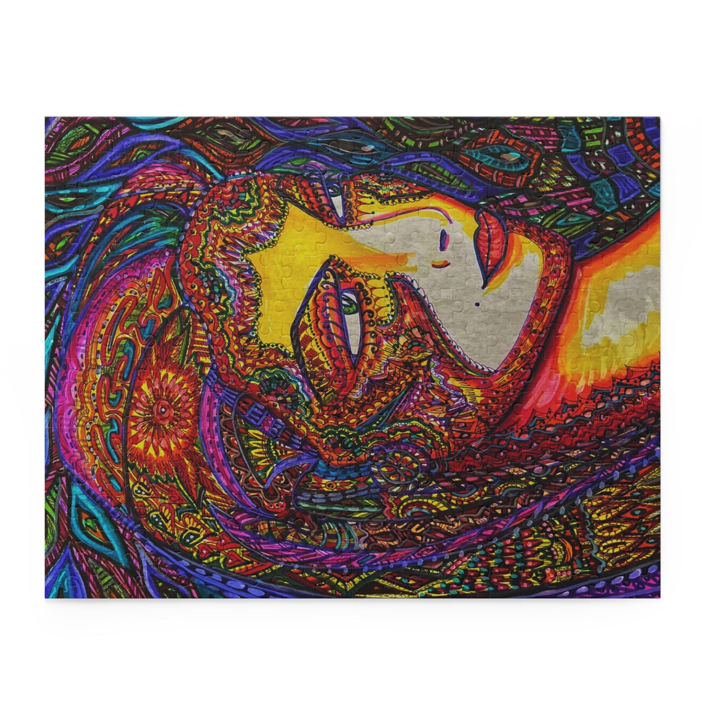 Glancing Princess Puzzle (120, 252, 500-Piece)JigSaw Puzzle, Birthday Gift, Gifts For Bridesmaids