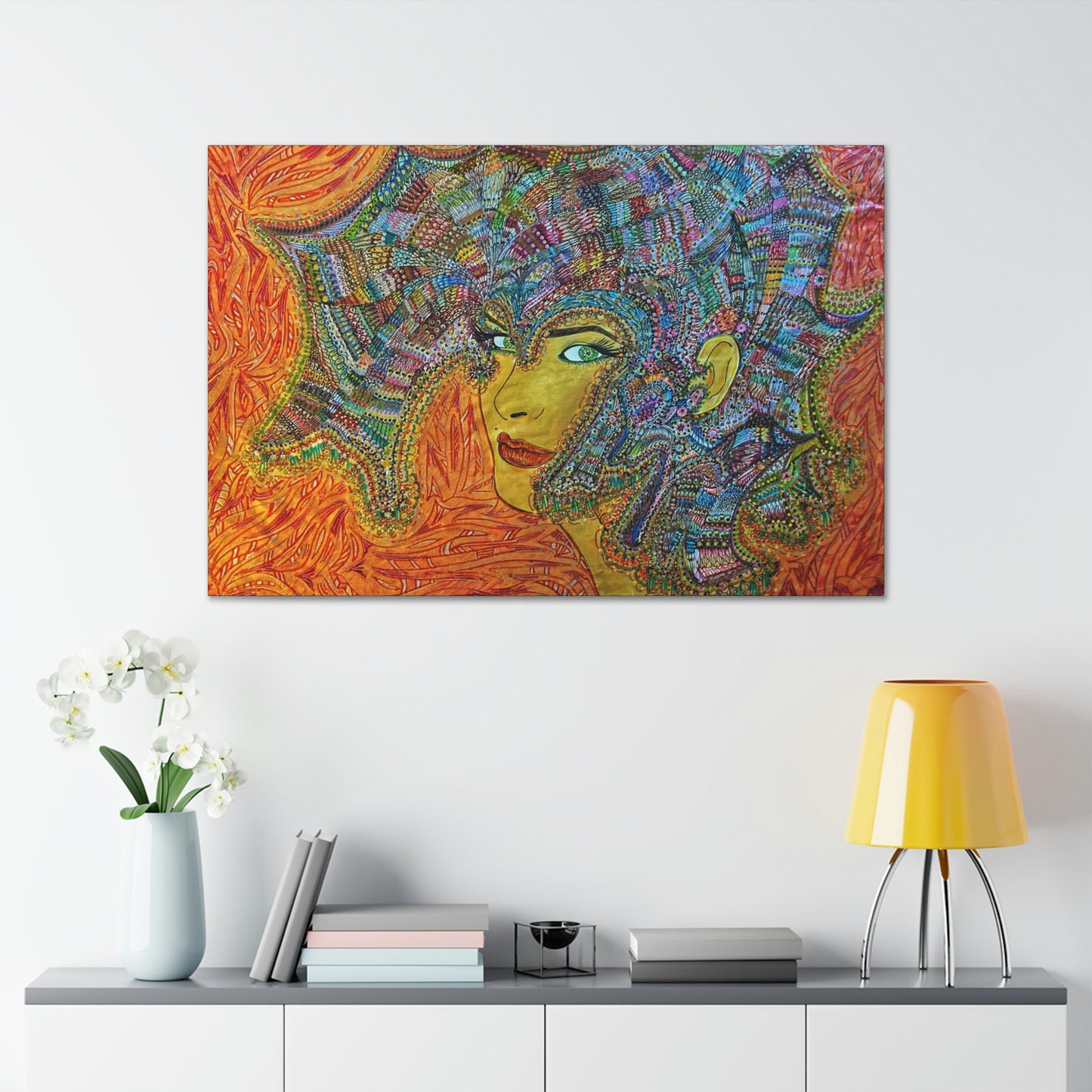 Queen, Fashion, Abstract, Surreal, Friendship, Inspiration Wall Art