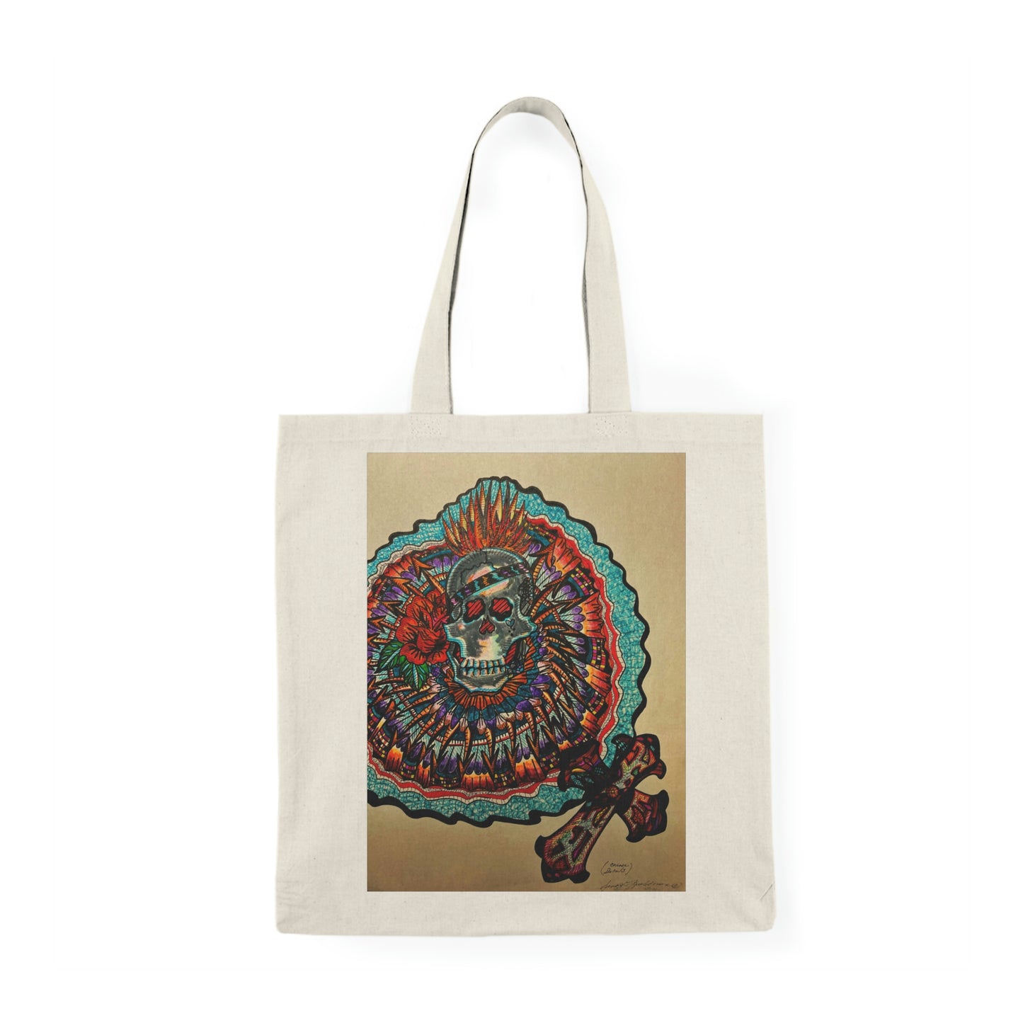 Abstract, Surreal Flower Natural Tote Bag, Aesthetic Canvas Bag Shopping Bag, Birthday Gift Bag, Bridal Gift Tote Bag, Library Bag.