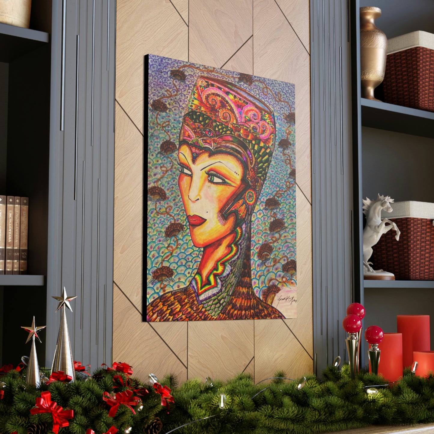 Celestial Vision 2, Women, Abstract, Friendship, Inspiration Wall Art