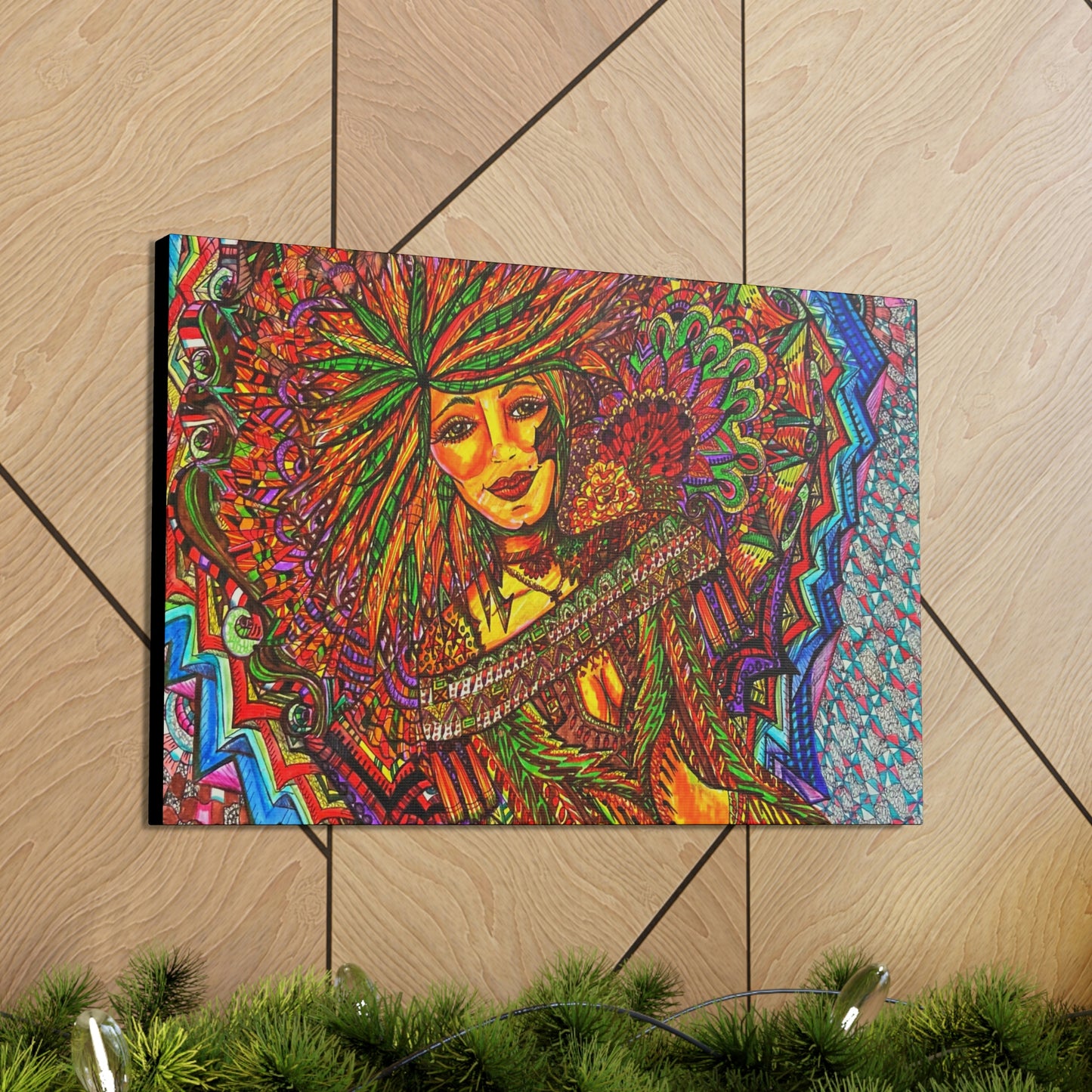 Abstract, Surreal, Funky Woman, Friendship, Inspiration Wall Art