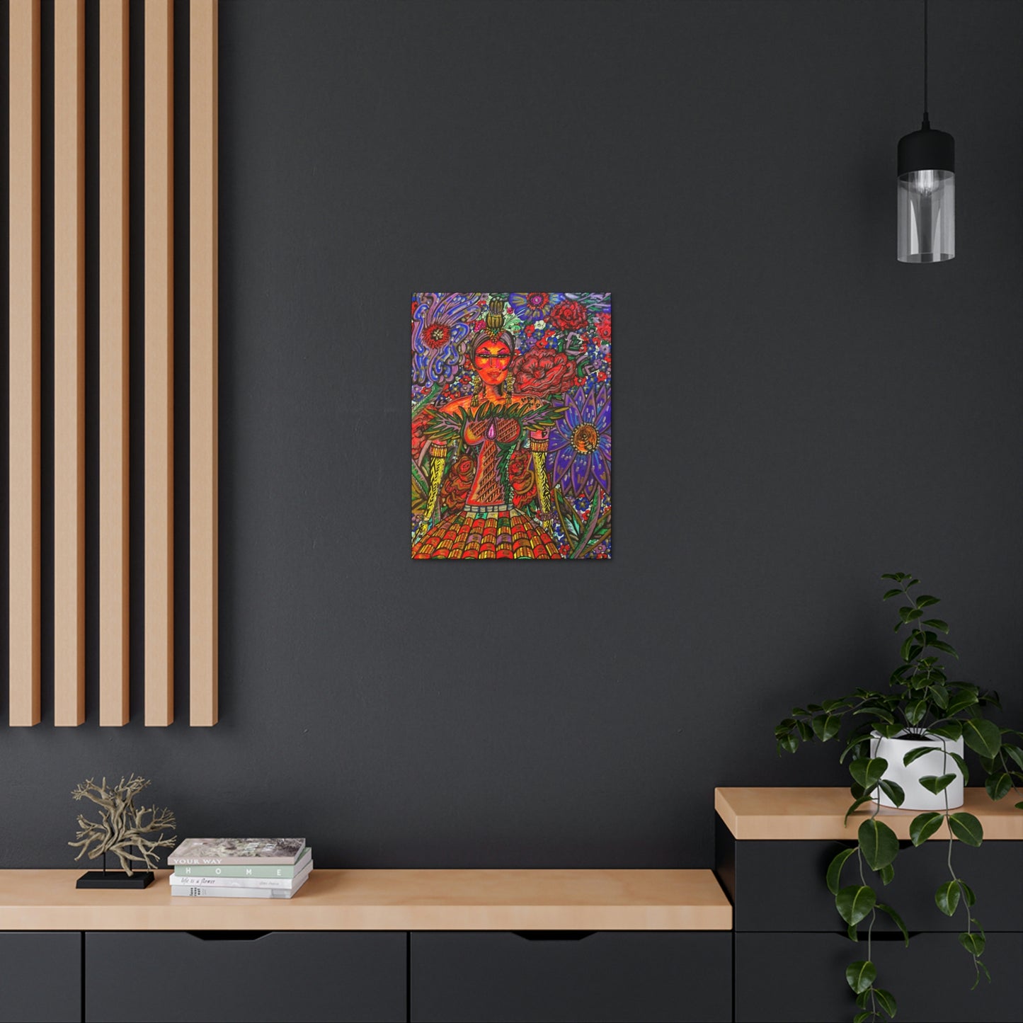 Abstract, Surreal, Funky Woman, Friendship, Inspiration Wall Art