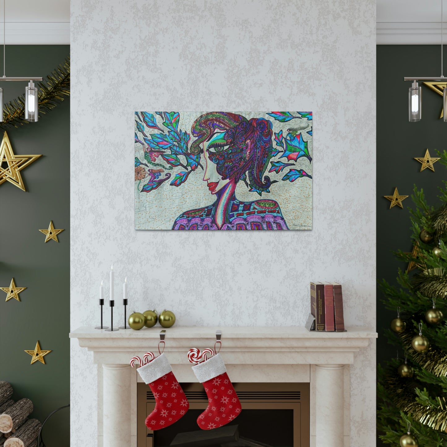 Spiritual Beauty, Hidden Gift, Fashion, Abstract, Friendship, Inspiration Wall Art