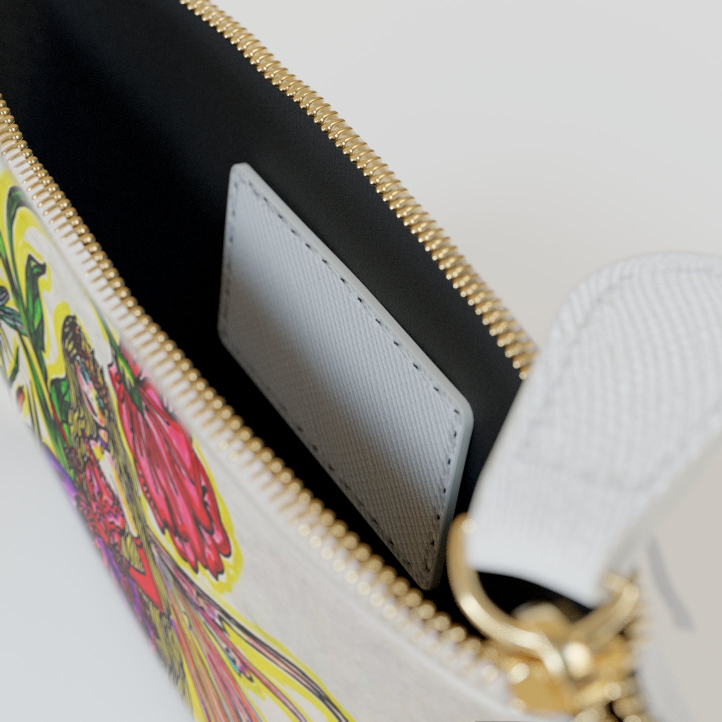 Abstract Surreal Fairy Mini Clutch Bag, Bridal Clutch Purse, Designer Party Clutch, Modern Evening Clutch, Wristlet Wallet for women, Evening Clutch Purse, gifts for her, gifts for bridesmaids, Bag, Bagging
