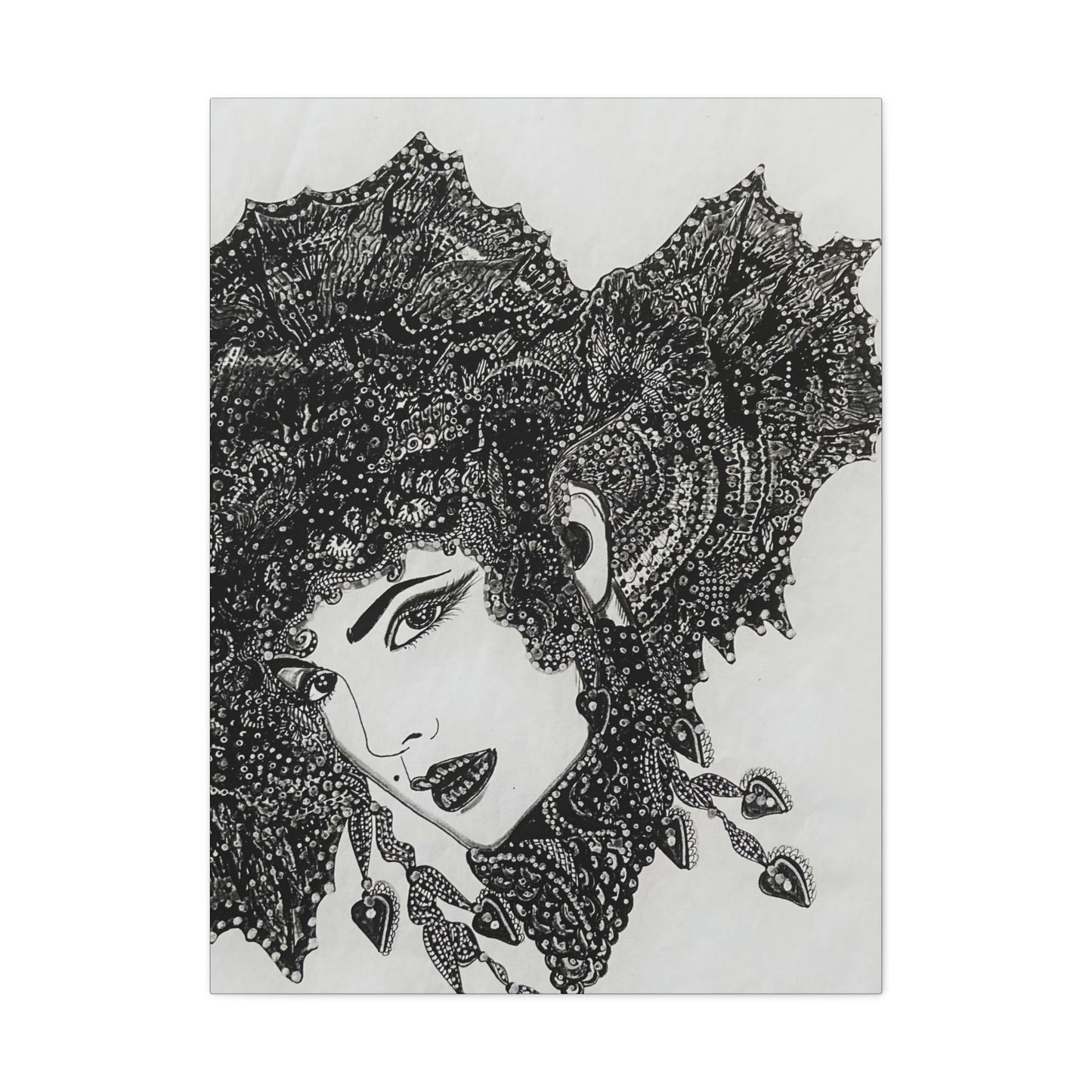 Ancestral Queen, Fashion, Abstract, Friendship, Inspiration Wall Art