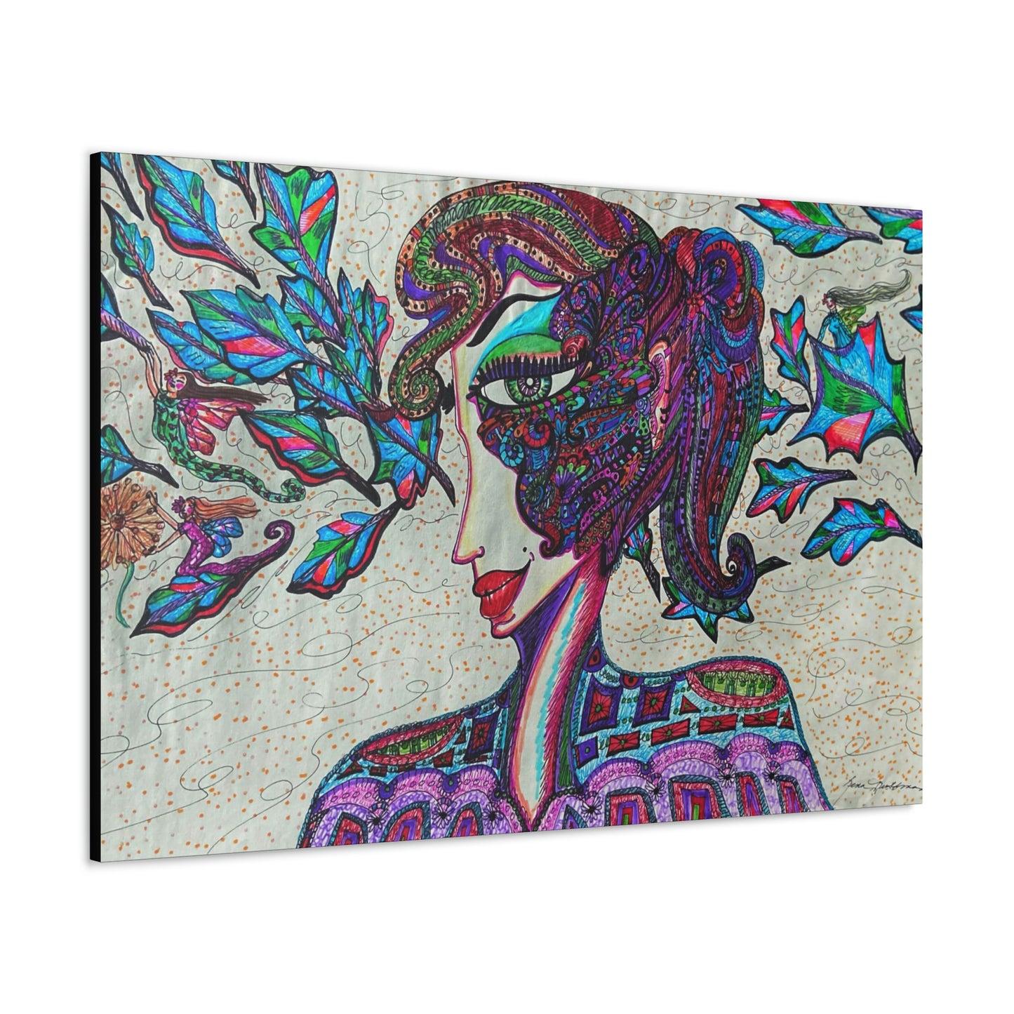 Spiritual Beauty, Hidden Gift, Fashion, Abstract, Friendship, Inspiration Wall Art