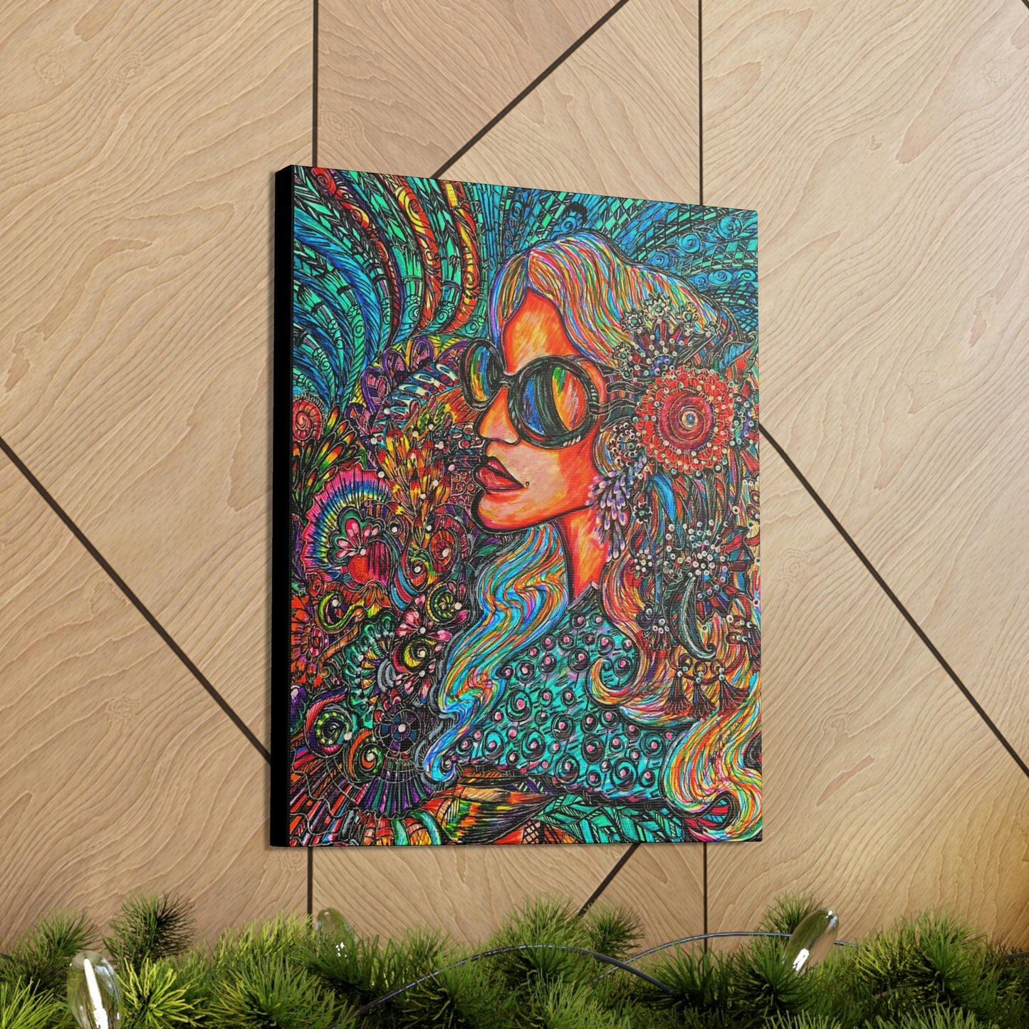 Living in Harmony, Fashion, Abstract, Friendship, Inspiration Wall Art