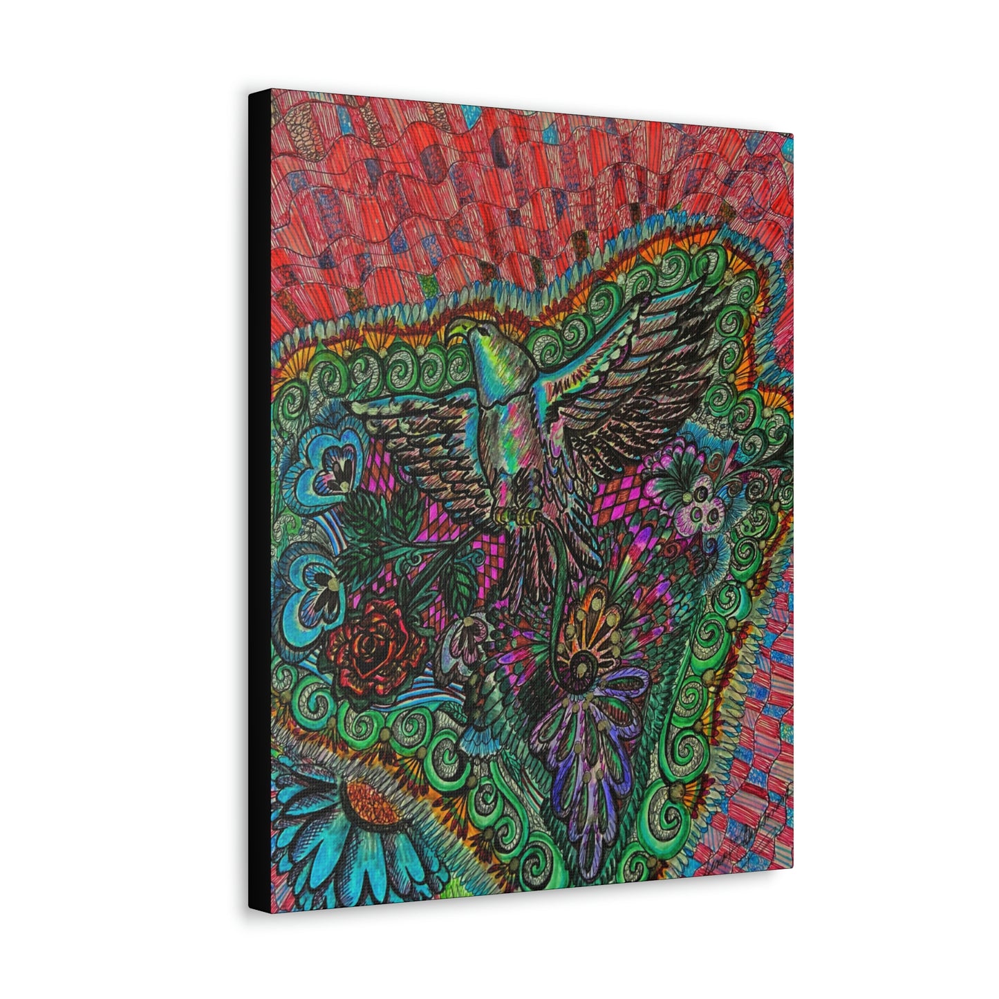 Bird Fashion, Abstract, Surreal, Friendship, Inspiration Wall Art