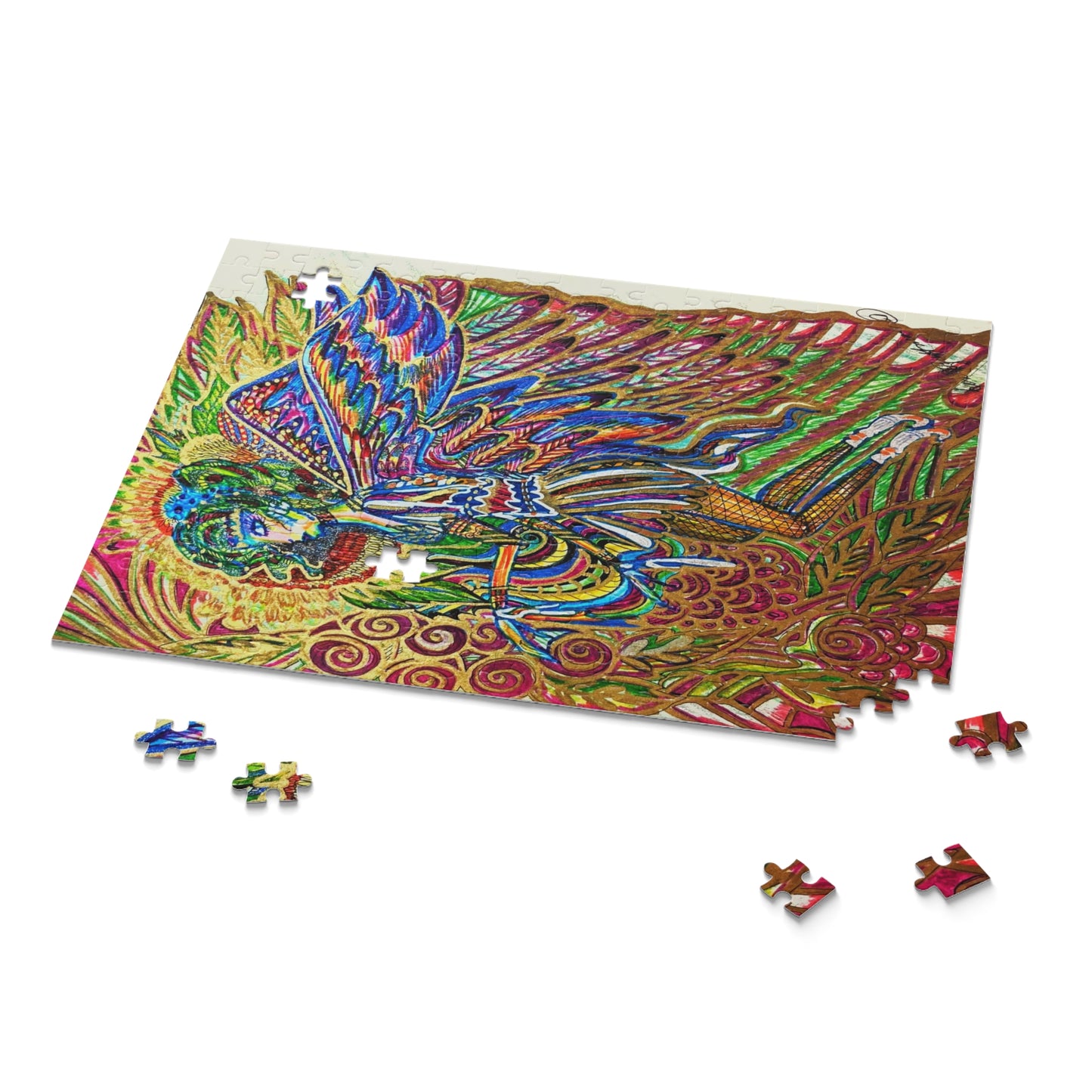 Fairy Puzzle (120, 252, 500-Piece) Abstract Surreal JigSaw Puzzle, Birthday Gift, Gifts For Bridesmaids