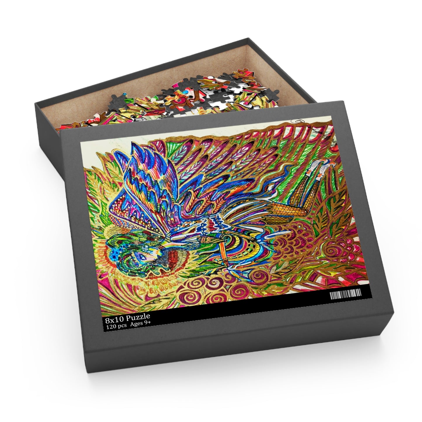 Fairy Puzzle (120, 252, 500-Piece) Abstract Surreal JigSaw Puzzle, Birthday Gift, Gifts For Bridesmaids