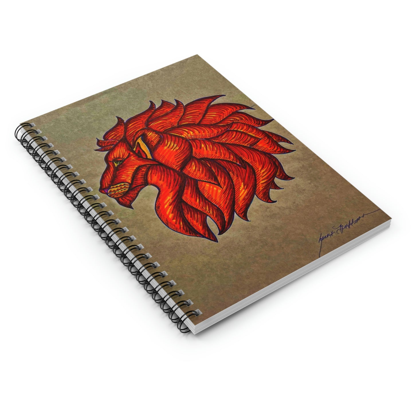 Abstract, Surreal Spiral Notebook - Ruled Line