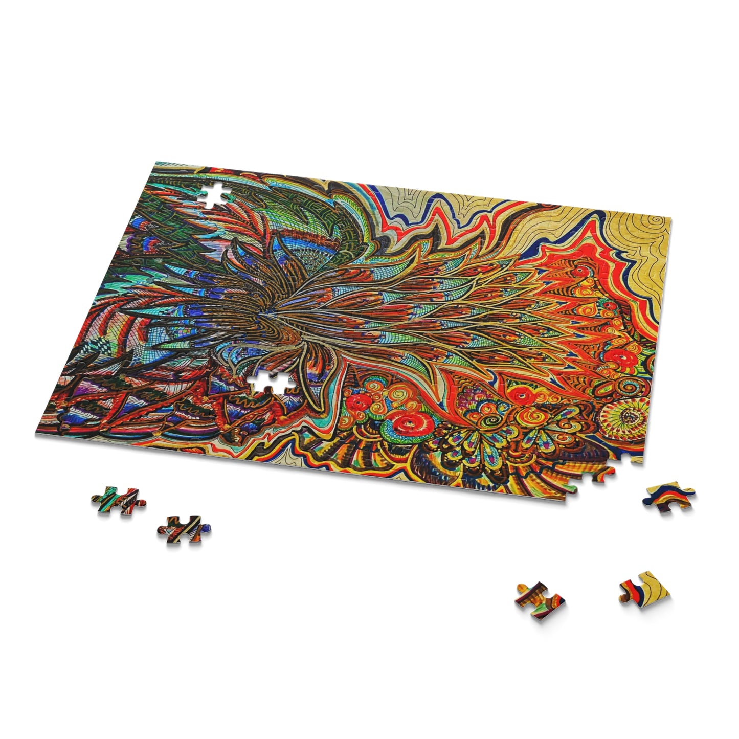 Floral Puzzle (120, 252, 500-Piece)JigSaw Puzzle, Birthday Gift, Gifts For Bridesmaids