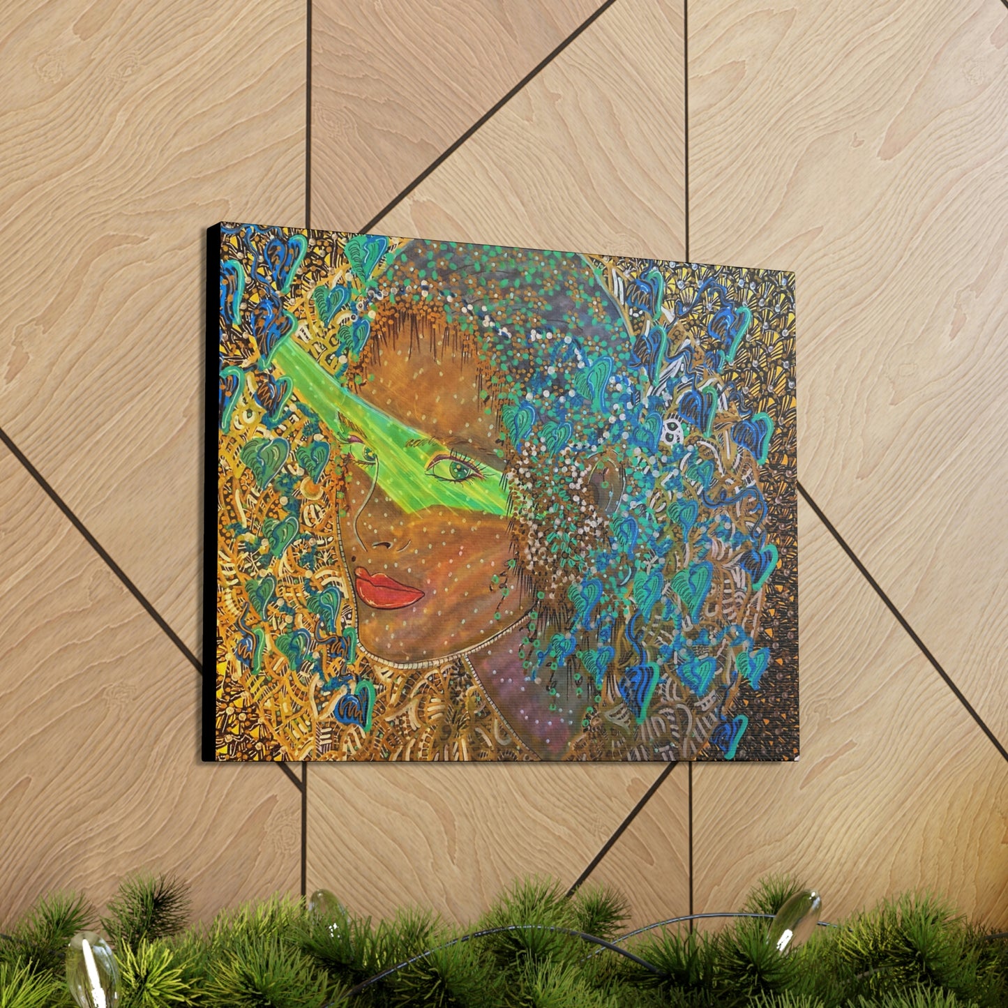 Mystical Woman, Fashion, Abstract, Surreal, Friendship, Inspiration Wall Art