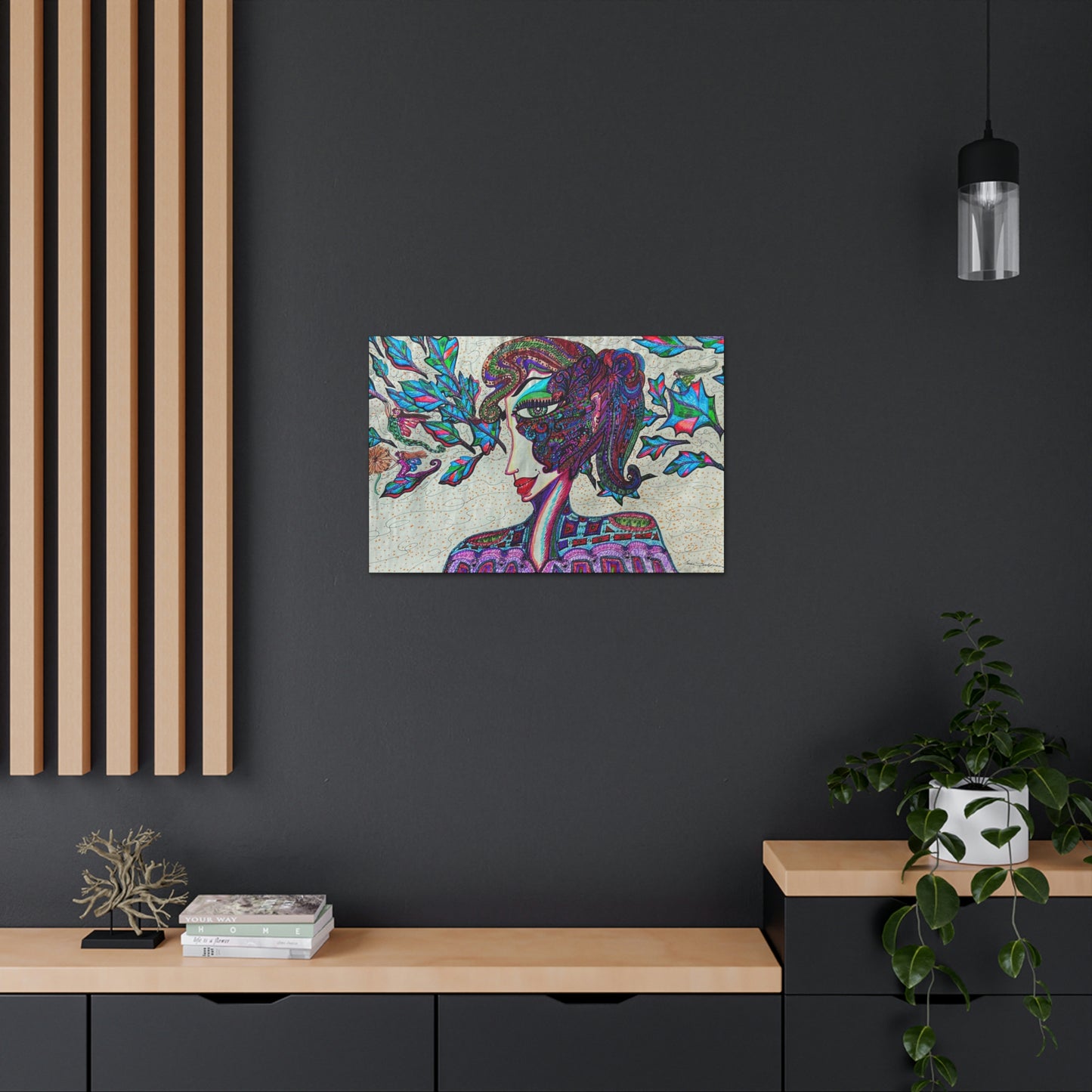 Spiritual Beauty, Hidden Gift, Fashion, Abstract, Friendship, Inspiration Wall Art