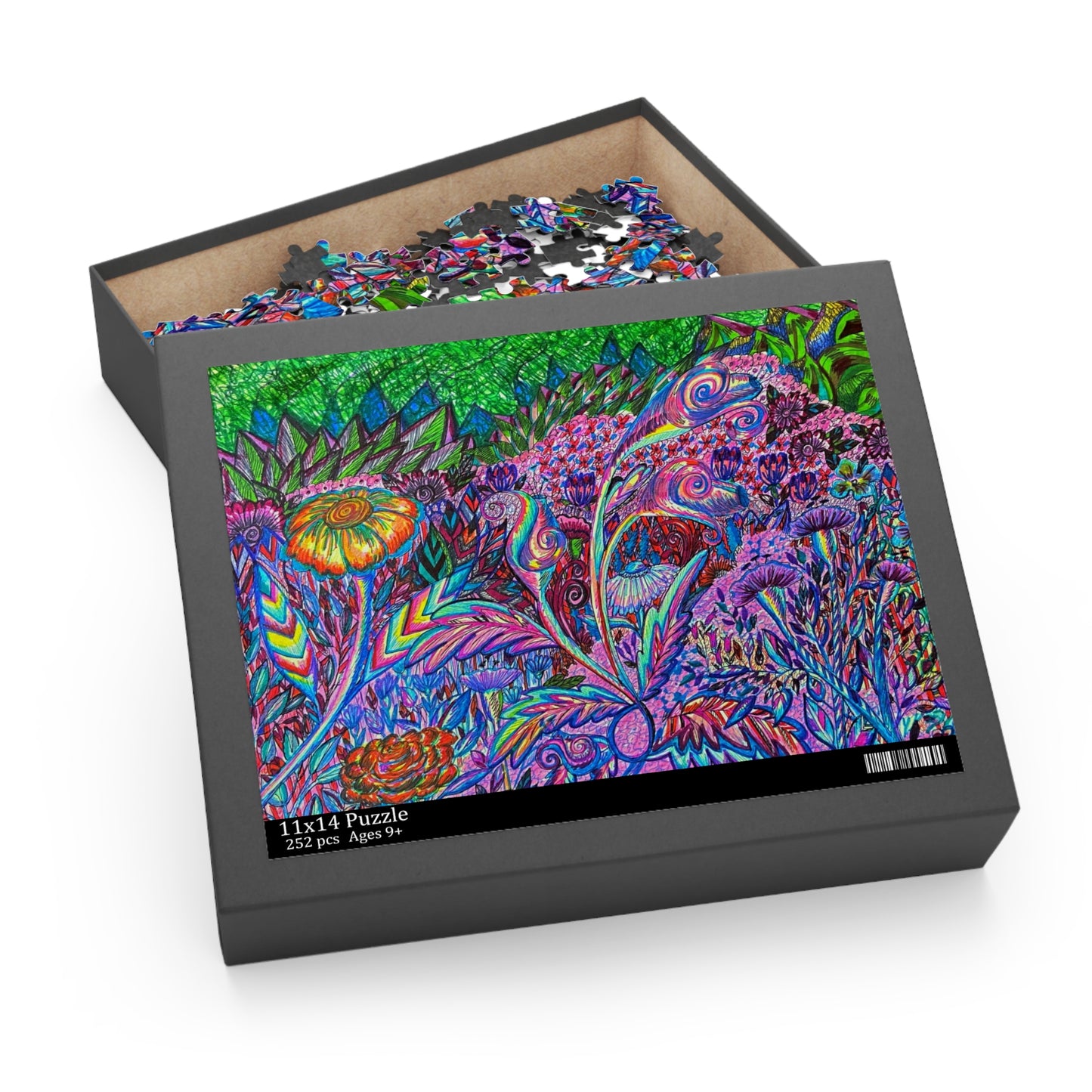 Floral Puzzle (120, 252, 500-Piece)JigSaw Puzzle, Birthday Gift, Gifts For Bridesmaids