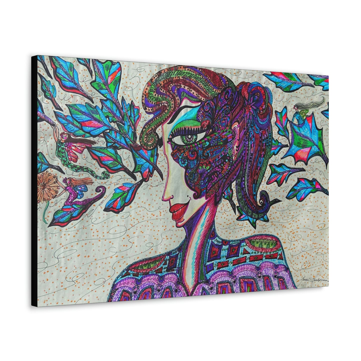 Spiritual Beauty, Hidden Gift, Fashion, Abstract, Friendship, Inspiration Wall Art