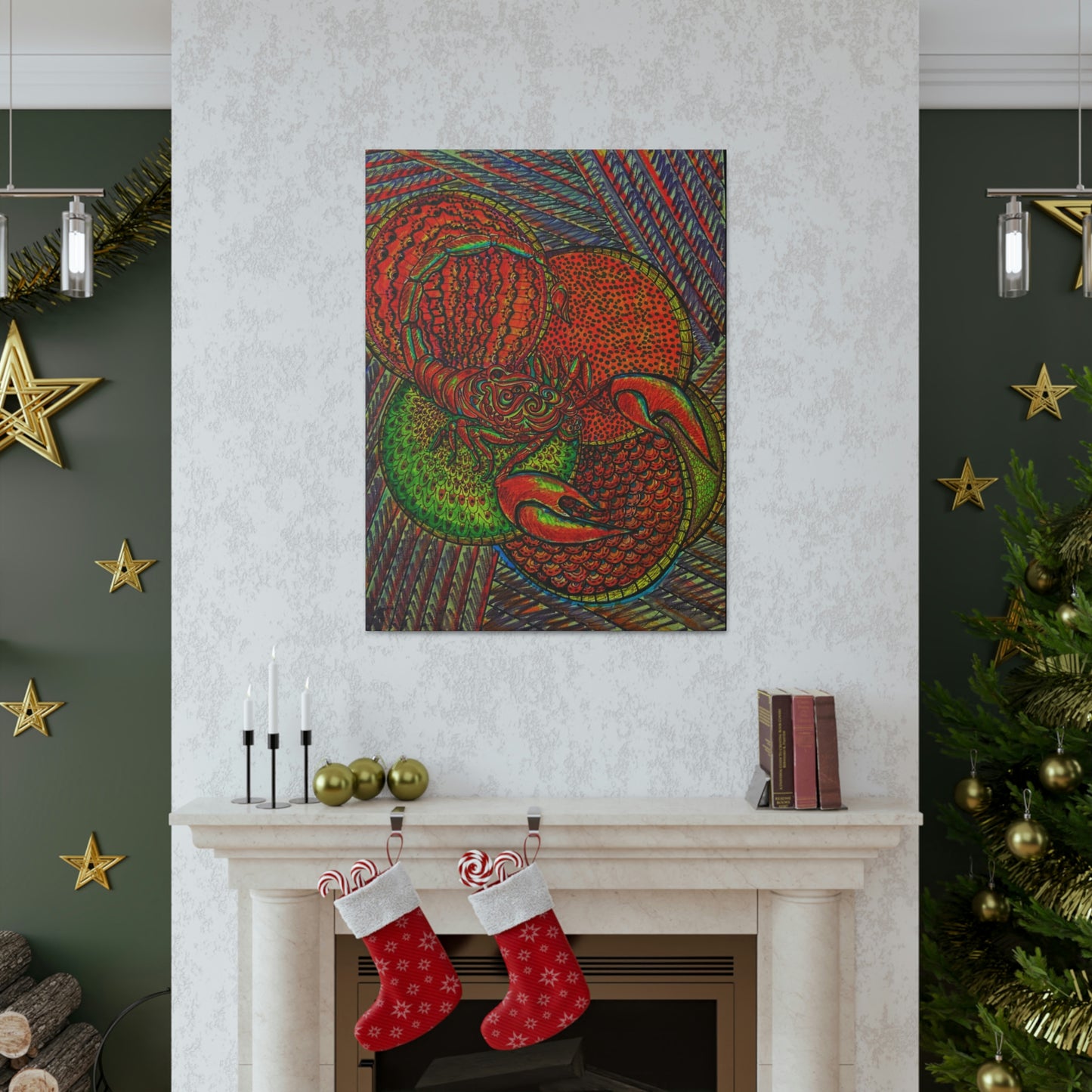 Scorpion Fashion, Abstract, Surreal, Friendship, Inspiration Wall Art