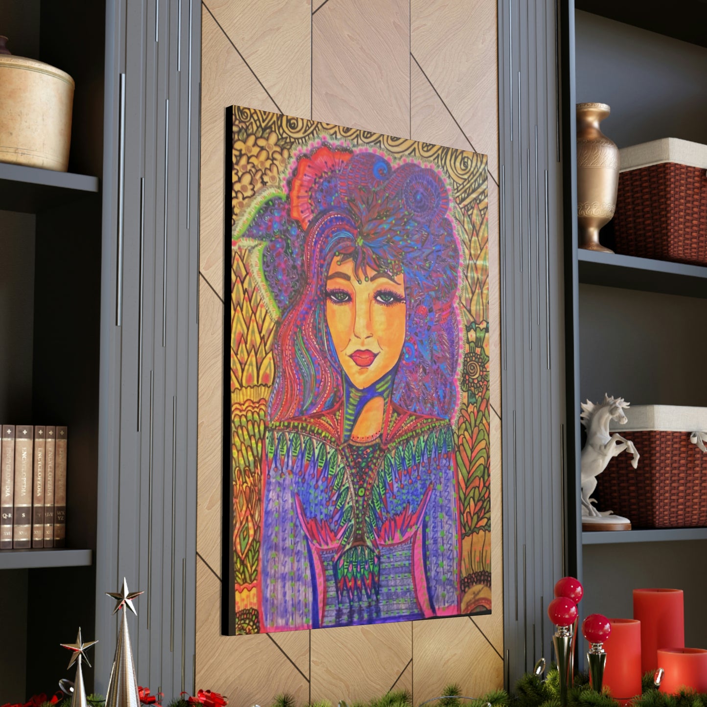 Fashion, Abstract, Surreal Woman, Friendship, Inspiration Wall Art