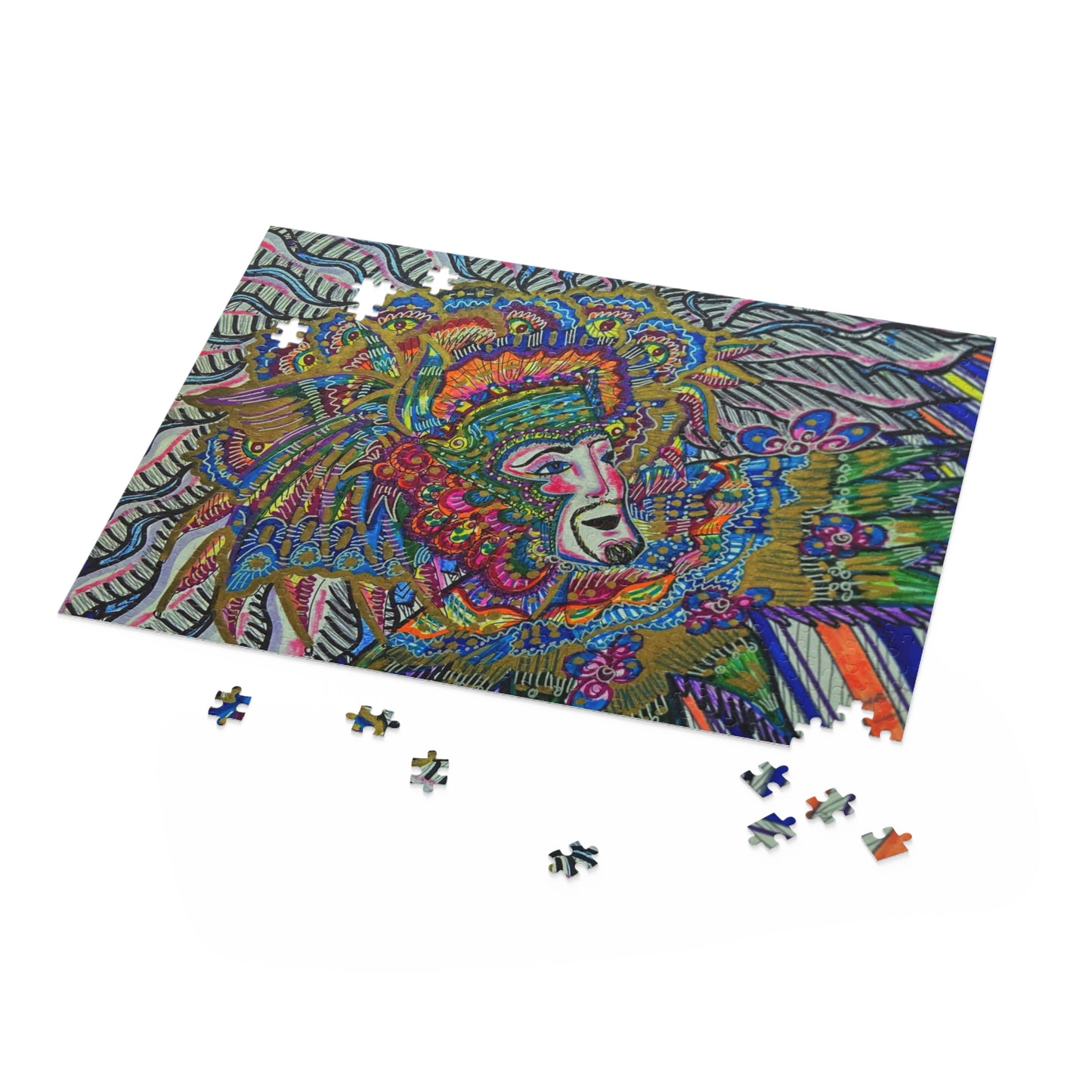 Jester, King, Joker Puzzle (120, 252, 500-Piece)JigSaw Puzzle, Birthday Gift, Gifts For Bridesmaids
