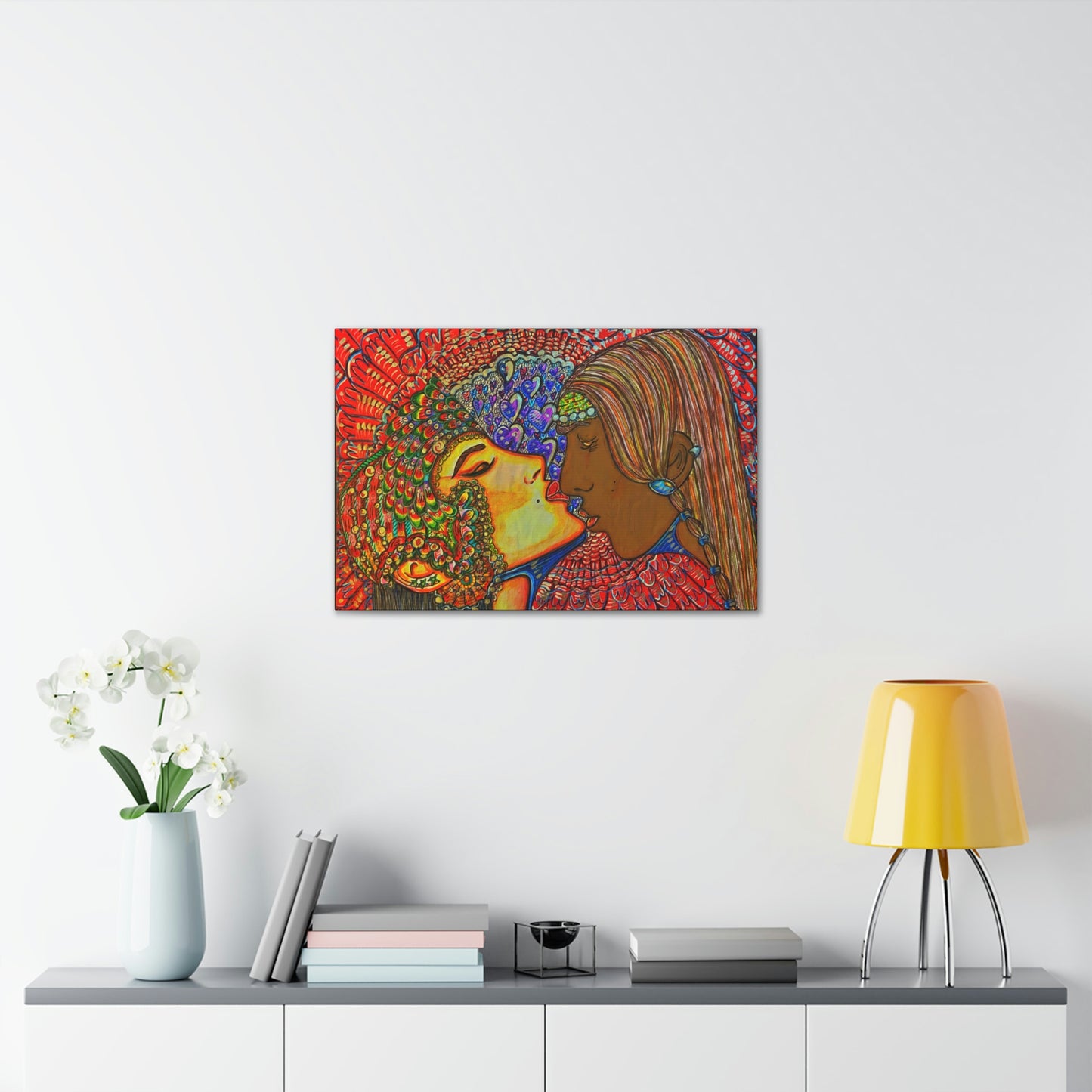 Romantic Fashion, Abstract, Surreal, Friendship, Inspiration Wall Art