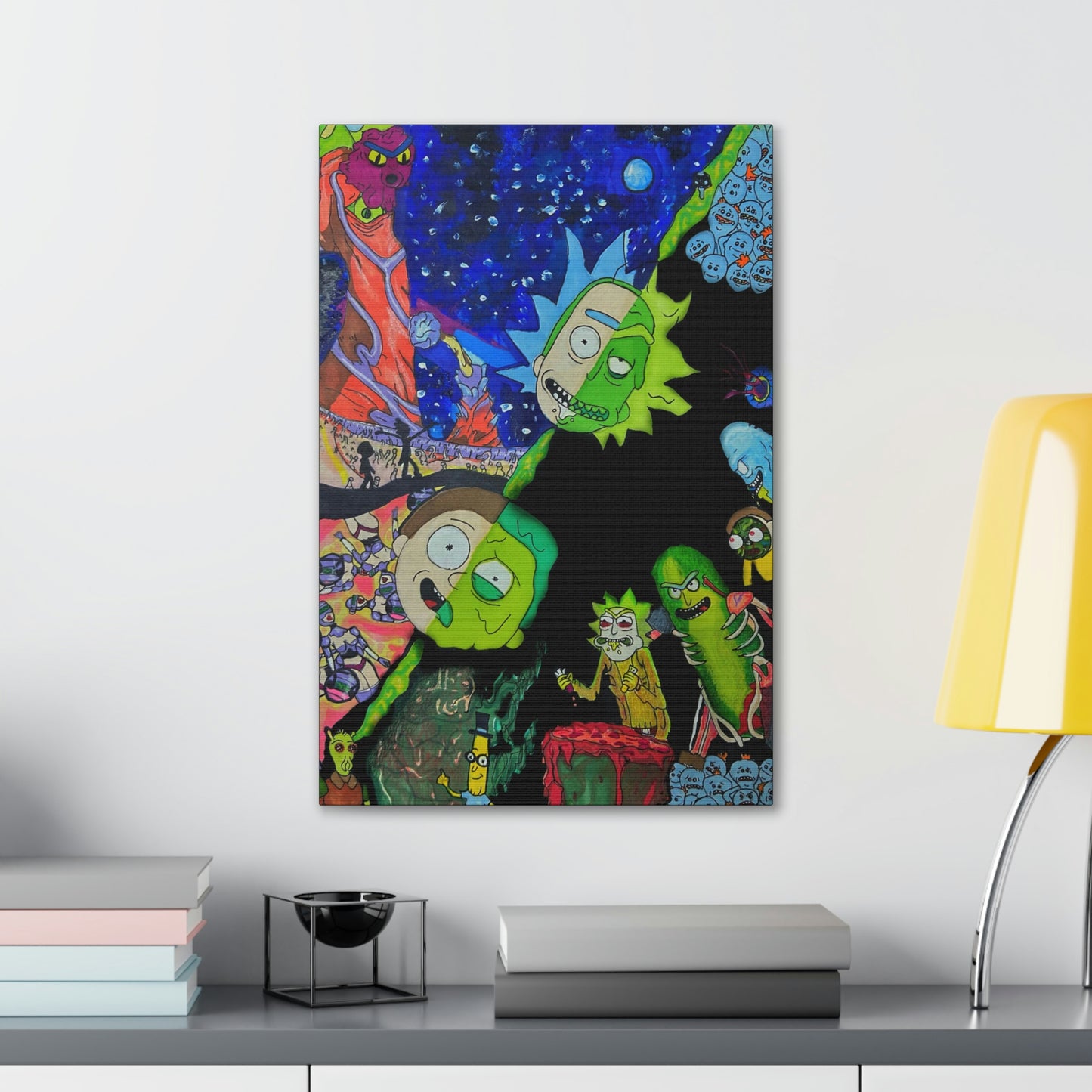 Rick and Morty, Fashion, Abstract, Surreal, Friendship, Inspiration Wall Art
