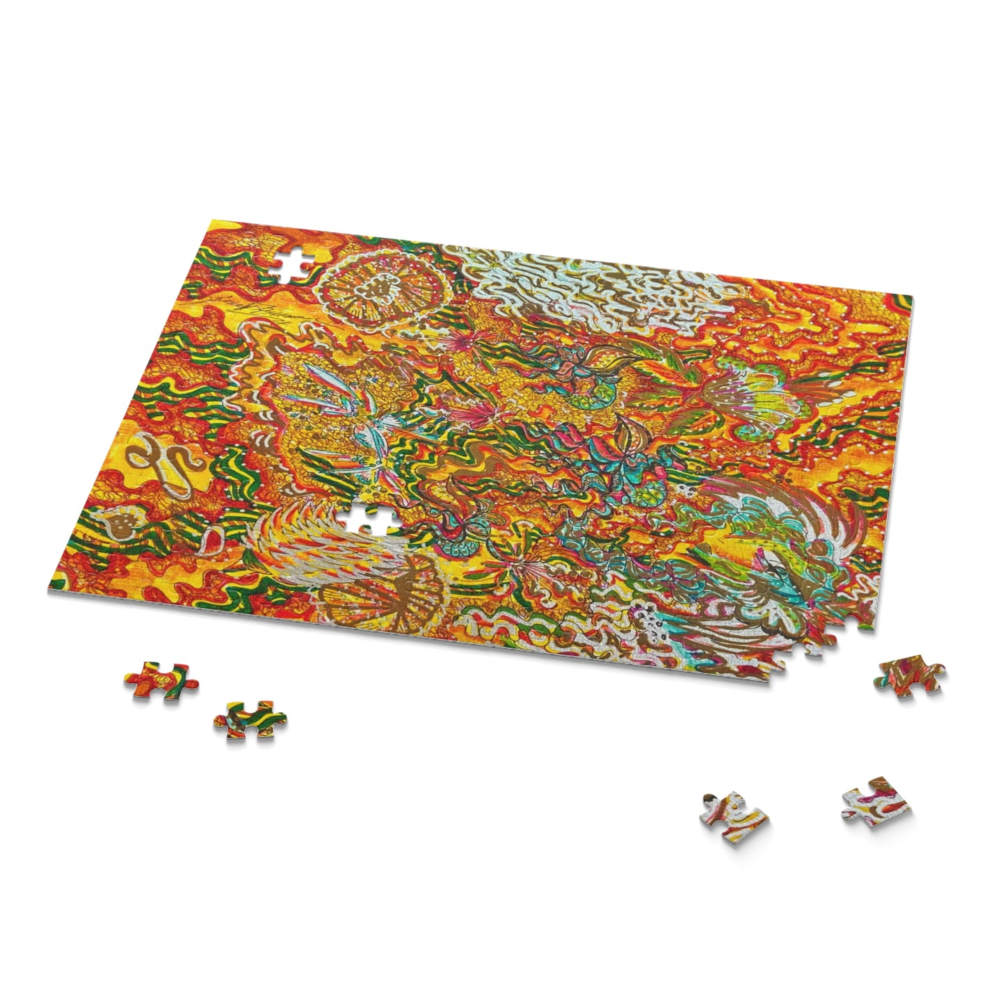 Hidden Spirit of Fire Puzzle (120, 252, 500-Piece)JigSaw Puzzle, Birthday Gift, Gifts For Bridesmaids