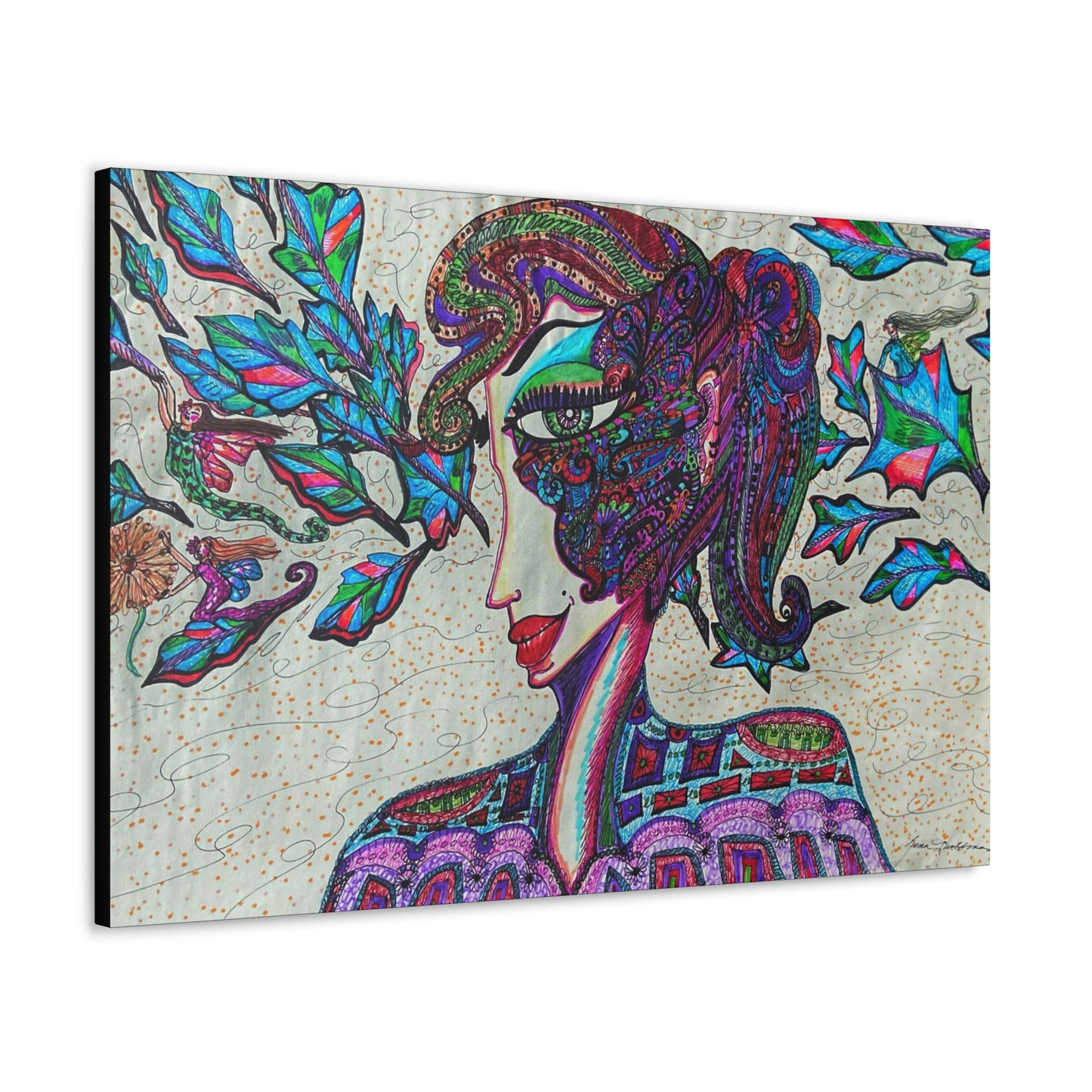 Spiritual Beauty, Hidden Gift, Fashion, Abstract, Friendship, Inspiration Wall Art