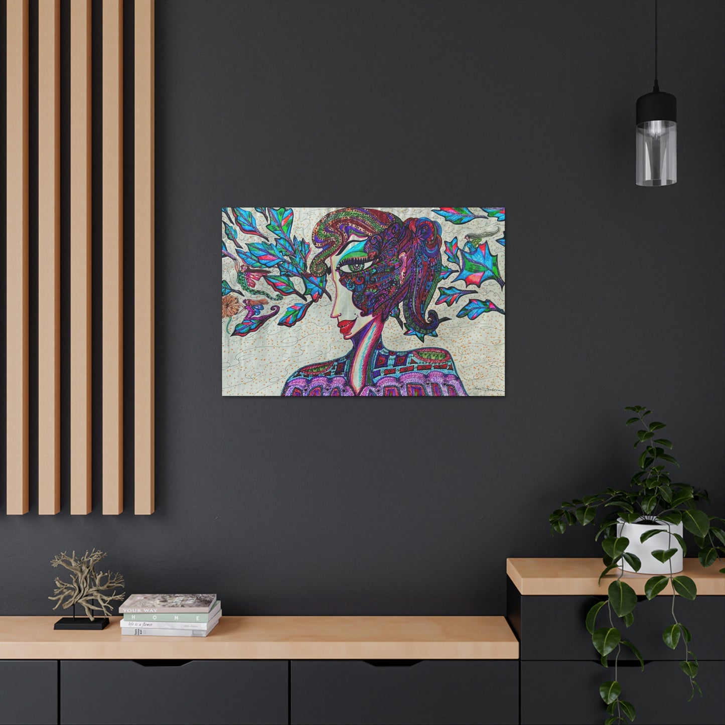 Spiritual Beauty, Hidden Gift, Fashion, Abstract, Friendship, Inspiration Wall Art