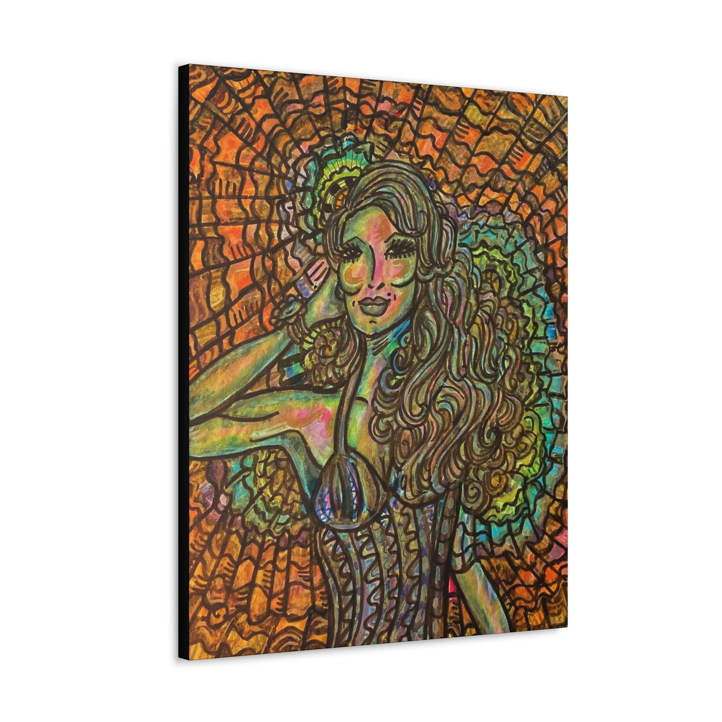 Romantic, Fashionable Woman, Abstract, Surreal, Friendship, Inspiration Wall Art