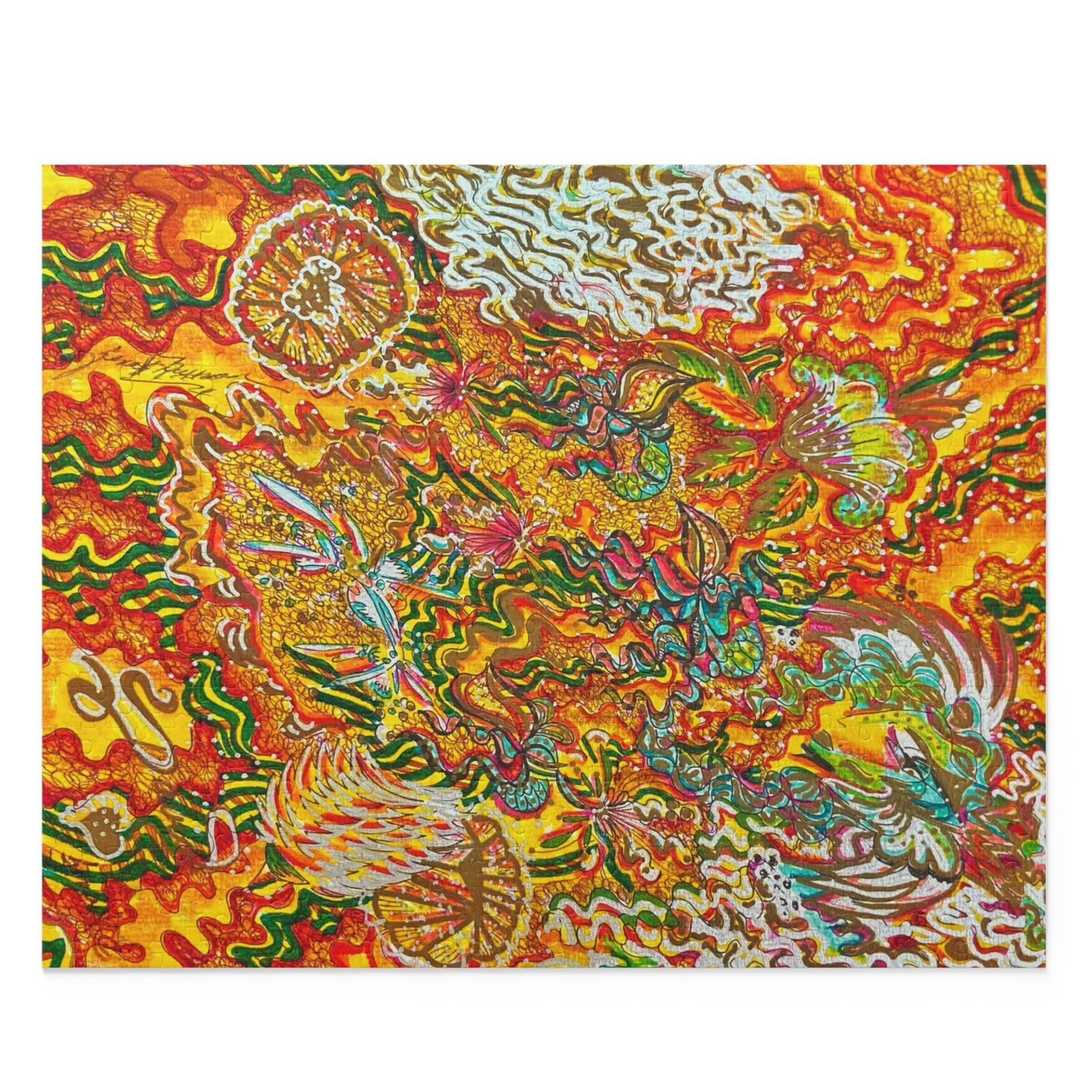 Hidden Spirit of Fire Puzzle (120, 252, 500-Piece)JigSaw Puzzle, Birthday Gift, Gifts For Bridesmaids