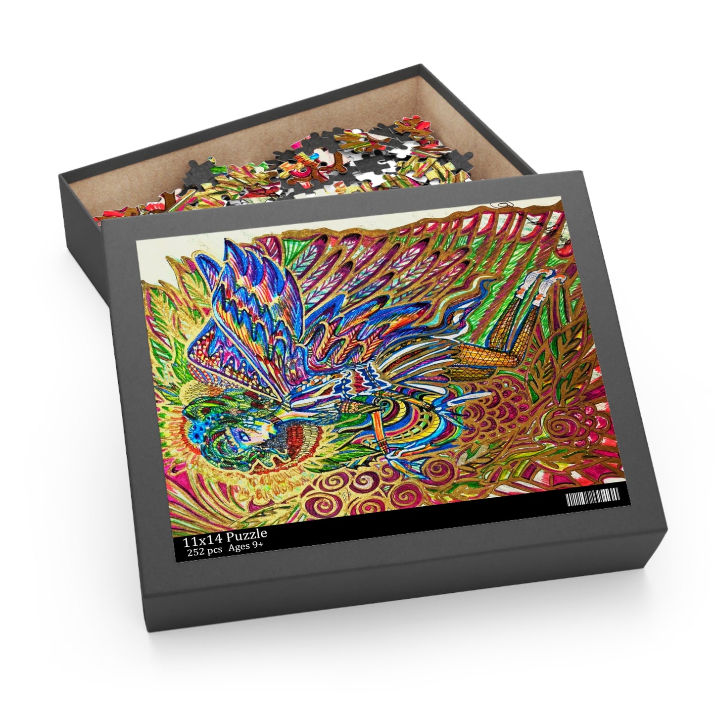 Fairy Puzzle (120, 252, 500-Piece) Abstract Surreal JigSaw Puzzle, Birthday Gift, Gifts For Bridesmaids