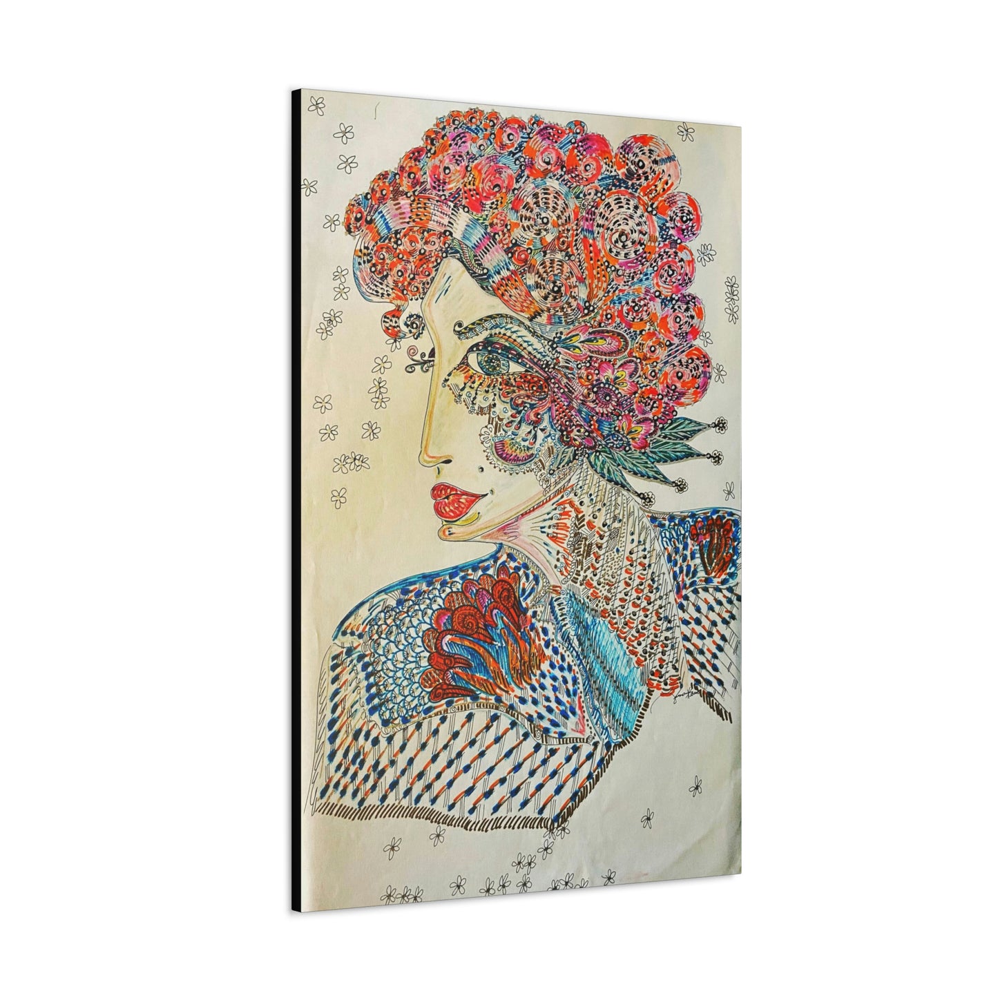 Fashion, Abstract, Surreal Women, Friendship, Inspiration Wall Art