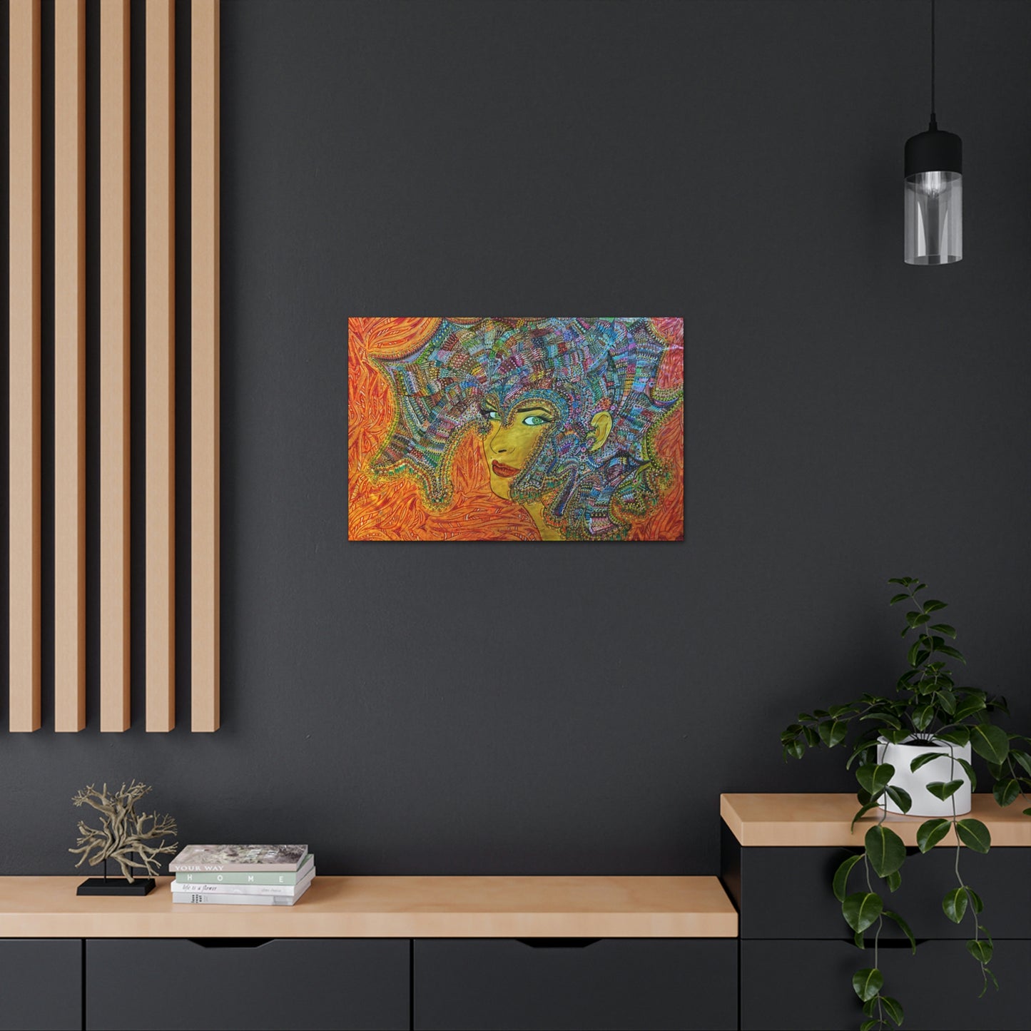 Queen, Fashion, Abstract, Surreal, Friendship, Inspiration Wall Art