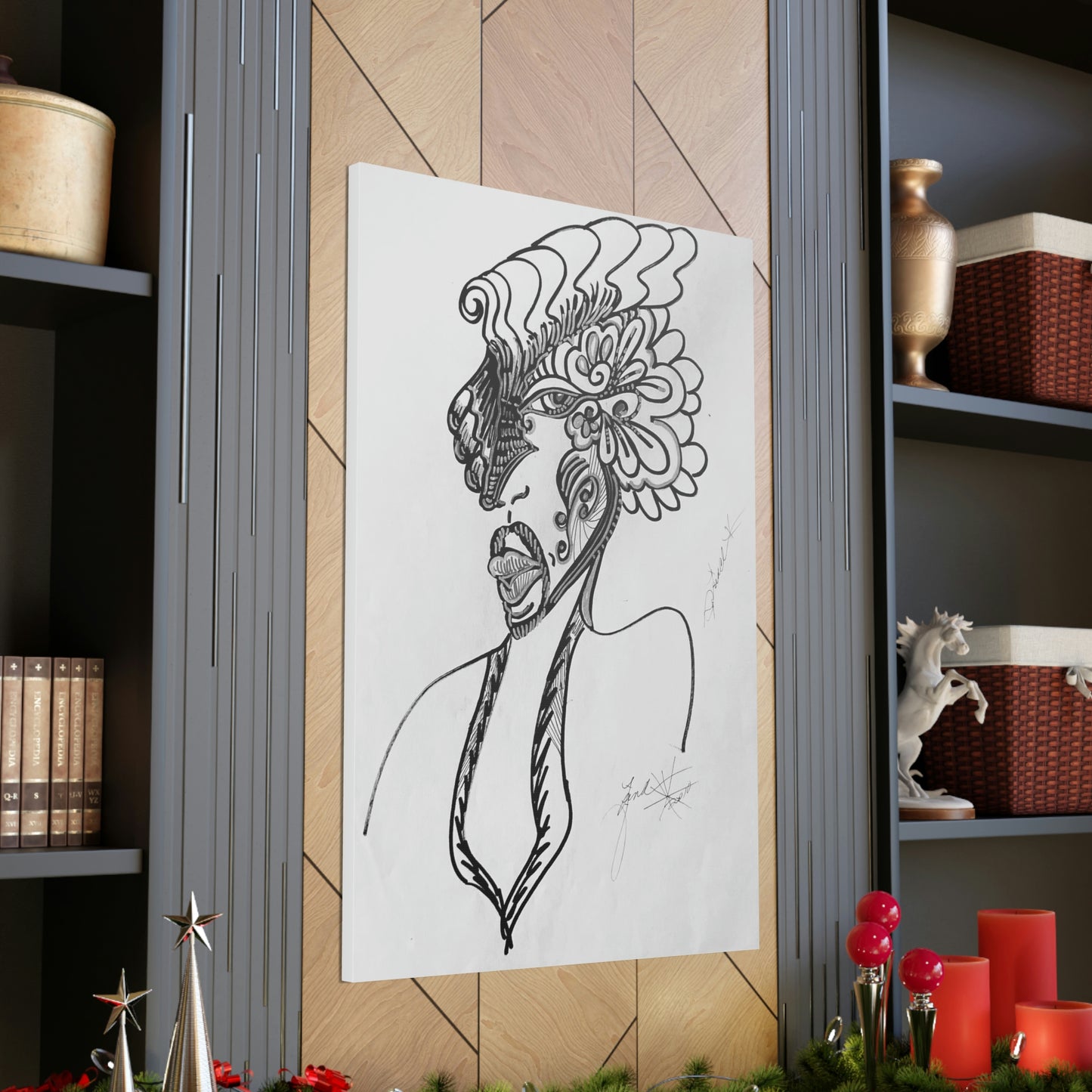 Abstract, Surreal Woman, Friendship, Inspiration Wall Art