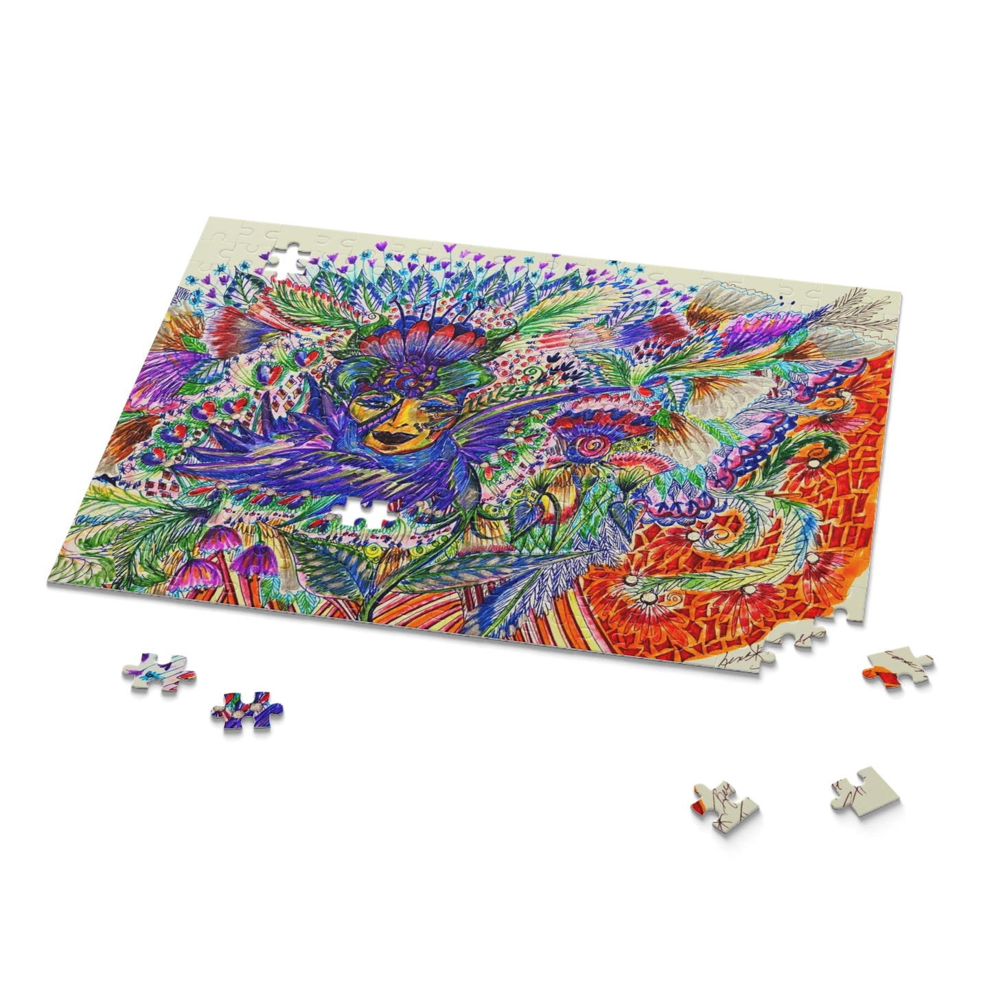 Abstract, Surreal, Mother Nature Puzzle (120, 252, 500-Piece)JigSaw Puzzle, Birthday Gift, Gifts For Bridesmaids